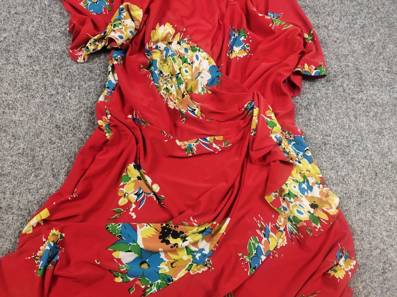 Lauren Ralph Lauren lauren Ralph lauren Black Label Red Dress Flowers Pattern Size M / US 6-8 / IT 42-44 - 5 Thumbnail