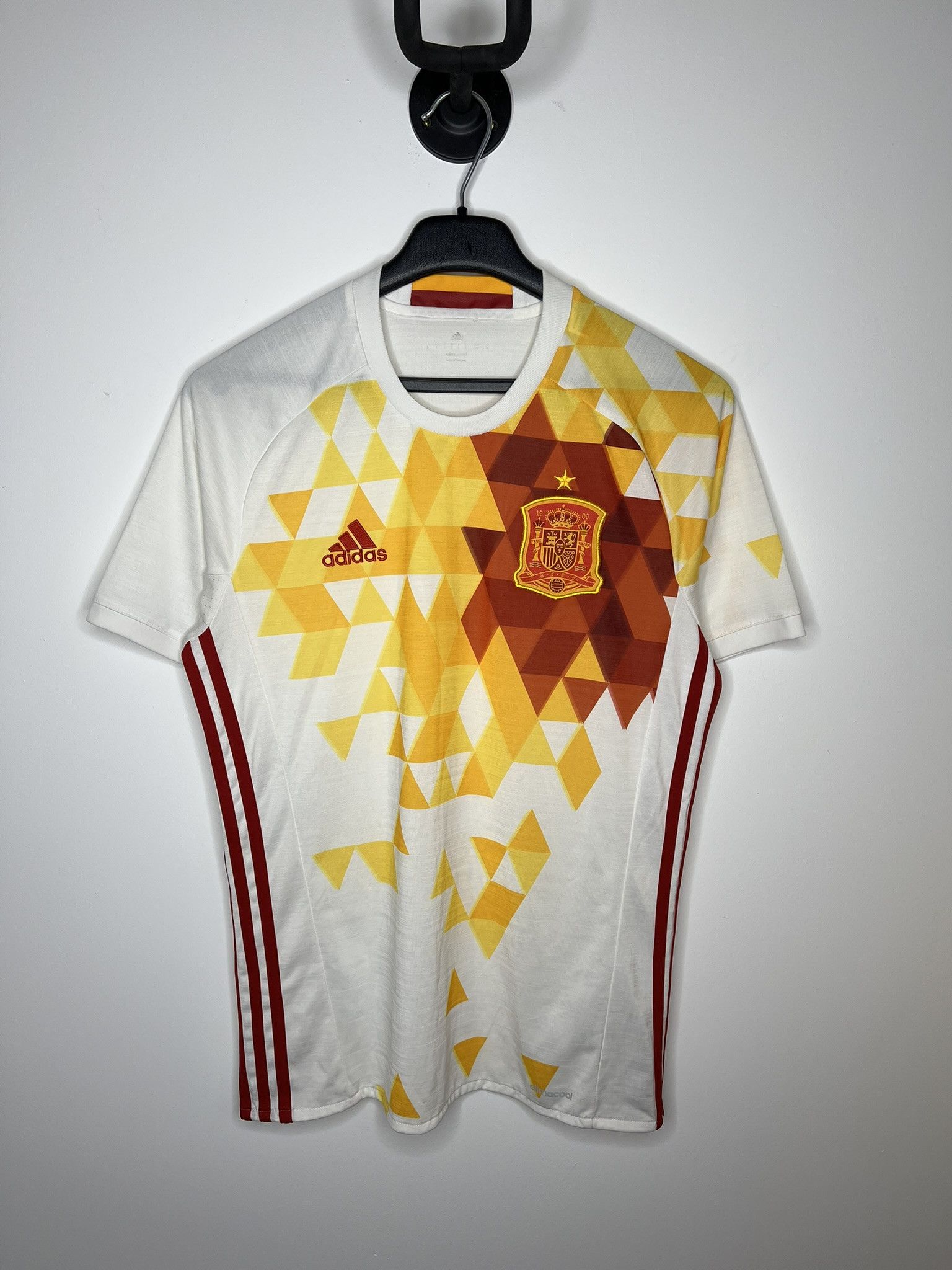 Adidas SPAIN TEAM 2015 2017 AWAY FOOTBALL SOCCER SHIRT JERSEY Size US S / EU 44-46 / 1 - 1 Thumbnail