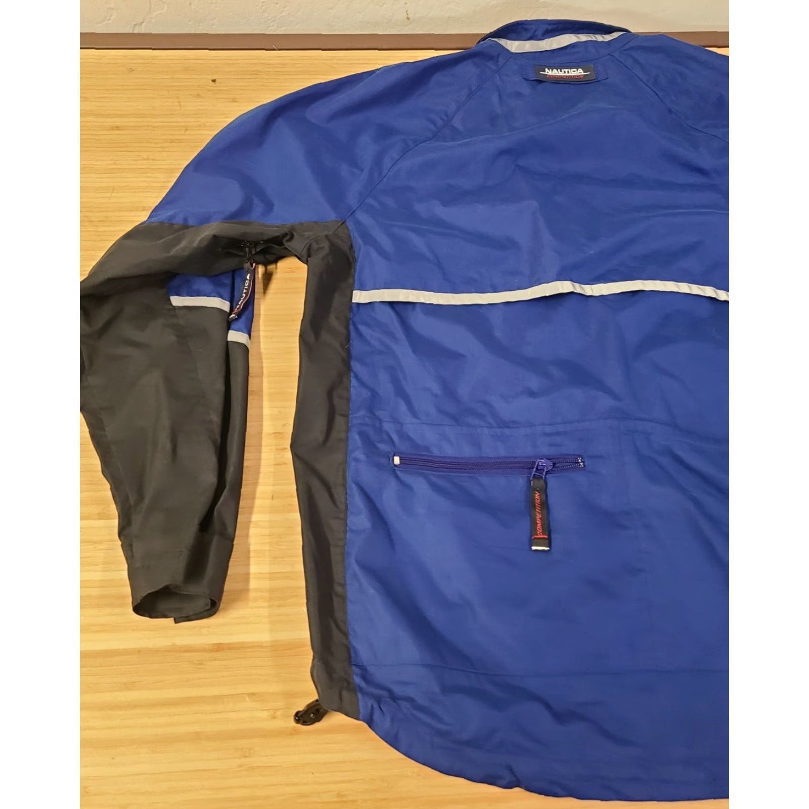 Nautica VINTAGE Nautica Windbreaker Jacket Sailing All Seasons 90s Mens Large Blue Logo Size US L / EU 52-54 / 3 - 7 Thumbnail