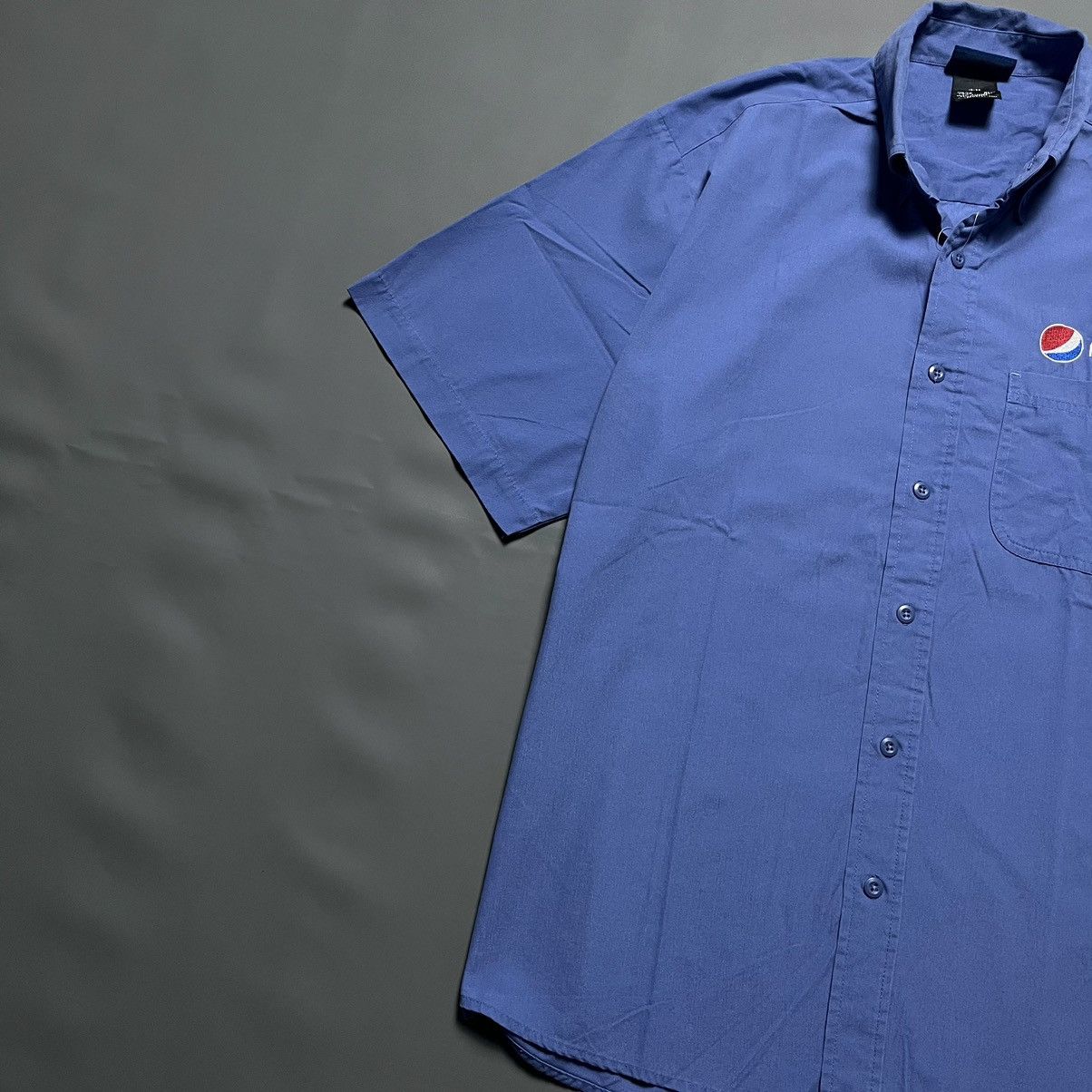 Pepsi × Vintage Vintage 90's Pepsi Work Shirt Size US XL / EU 56 / 4 - 4 Thumbnail
