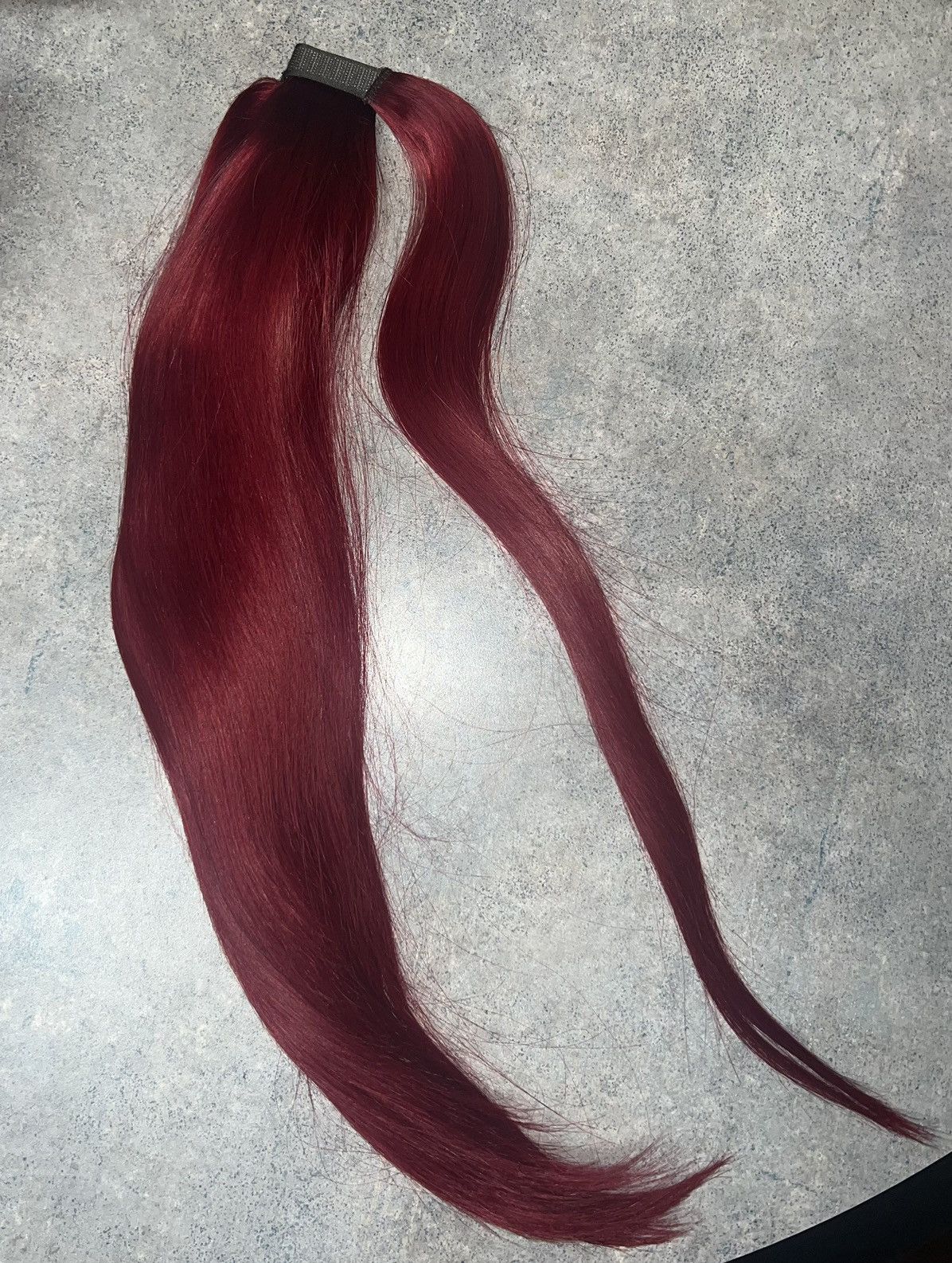 Other #6 RED PREMIUM PONYTAIL EXTENSIONS 20” Size ONE SIZE - 4 Thumbnail