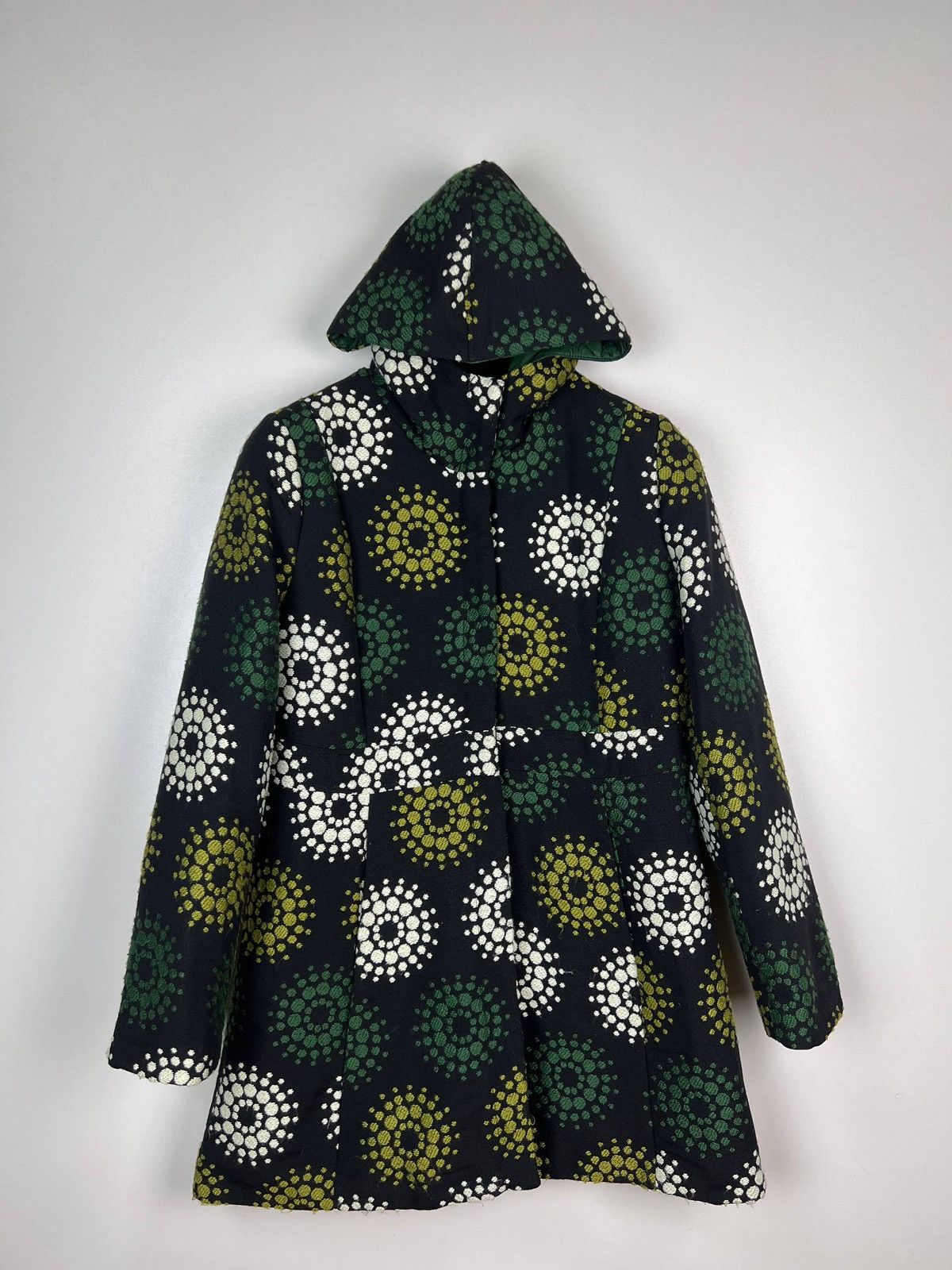Desigual Ladies Desigual Multicolored Long Hooded Parka Jacket Size M Size M / US 6-8 / IT 42-44 - 1 Thumbnail