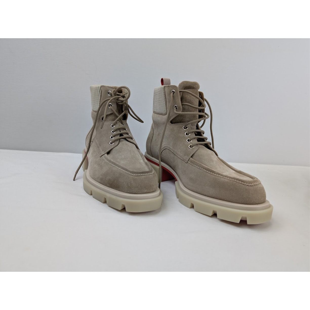 Christian Louboutin o1rshd1 Our Walk Flat Boot in Saharienne Size US 9.5 / EU 42-43 - 4 Thumbnail