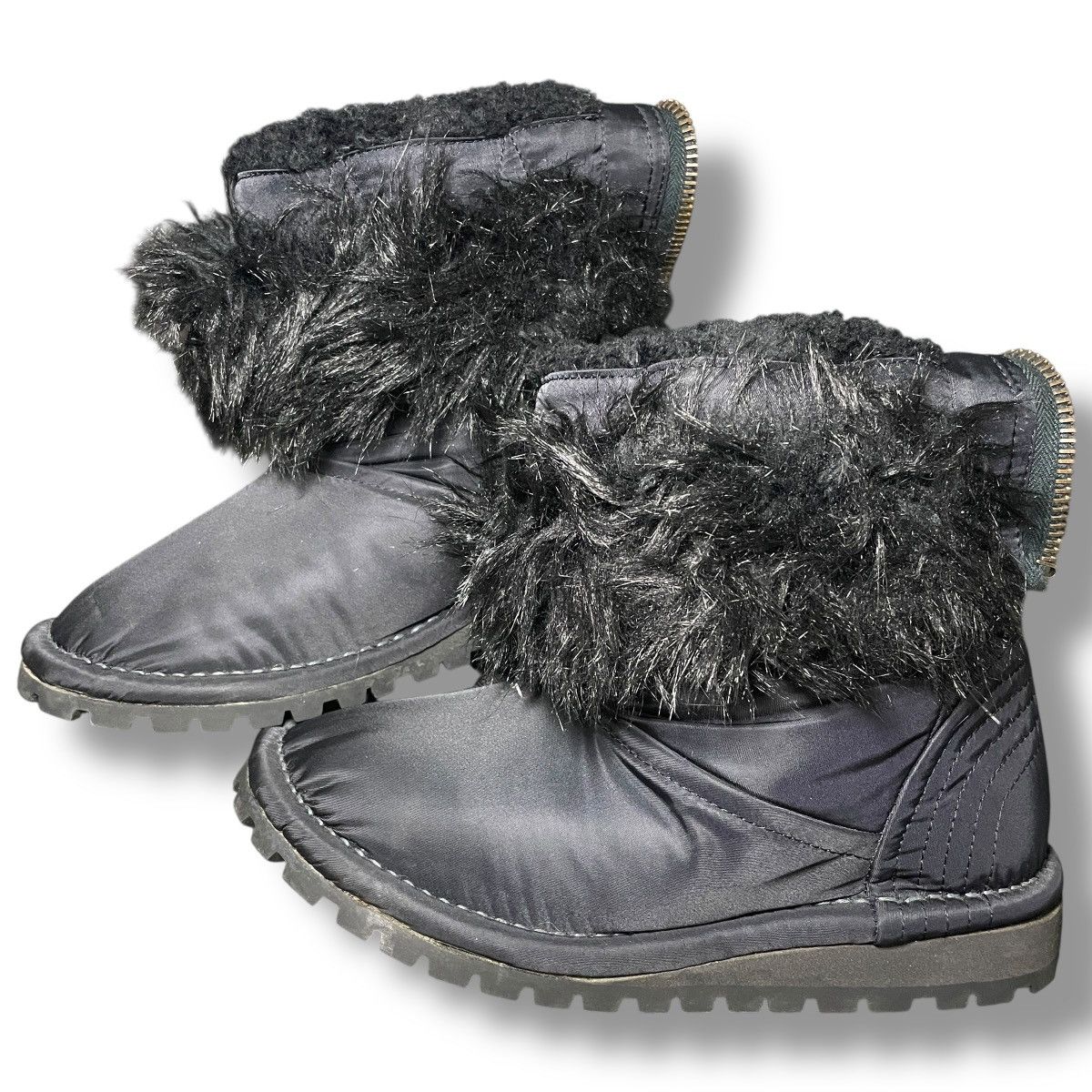 Junya Watanabe Junya Watanabe A/W10 Fur-lined Quilted Nylon Snow Boots Size US 7 / IT 37 - 6 Thumbnail