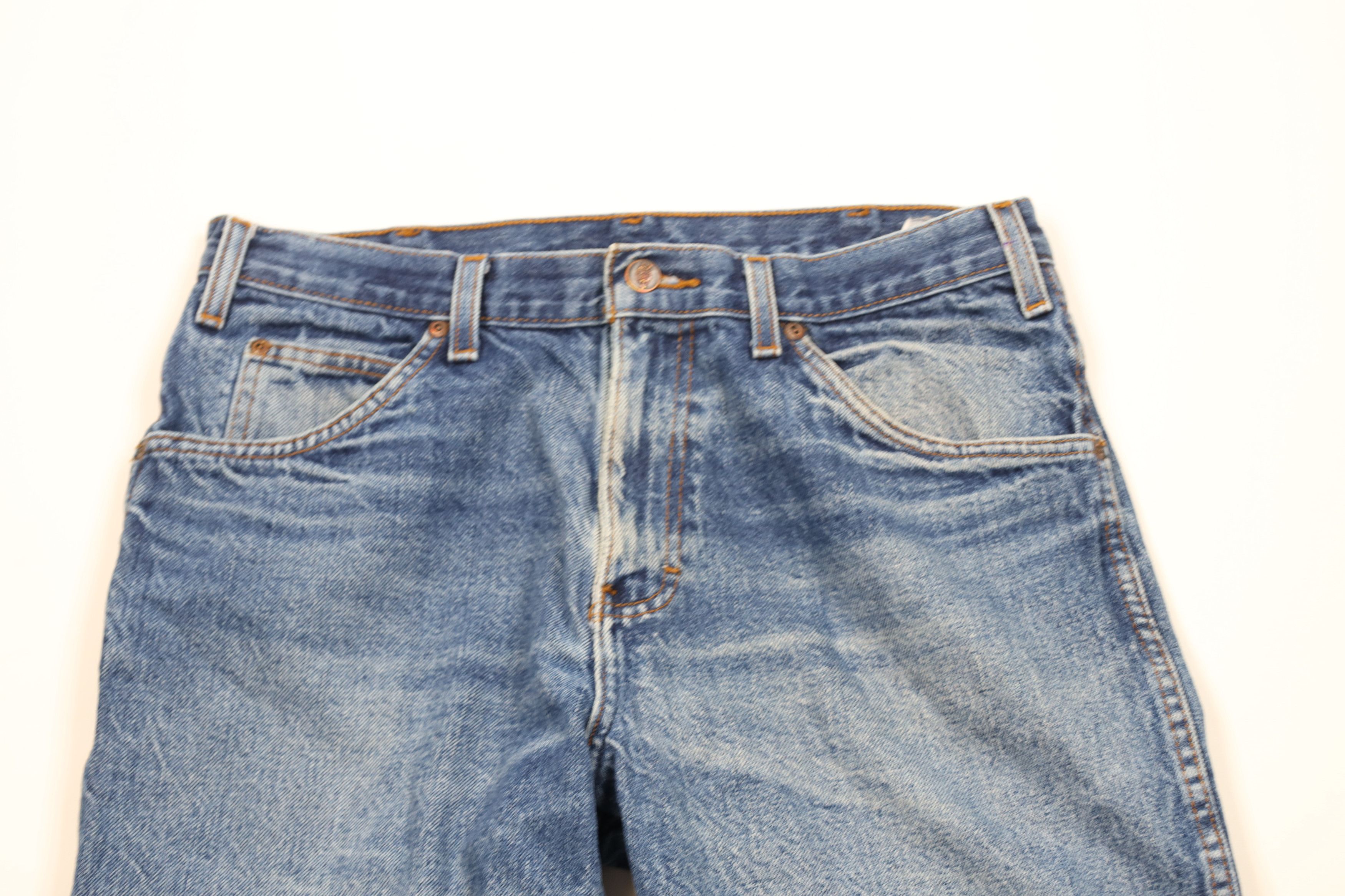Dickies Vintage Dickies Spell Straight Leg Denim Jeans Blue Cotton Size US 32 / EU 48 - 2 Thumbnail
