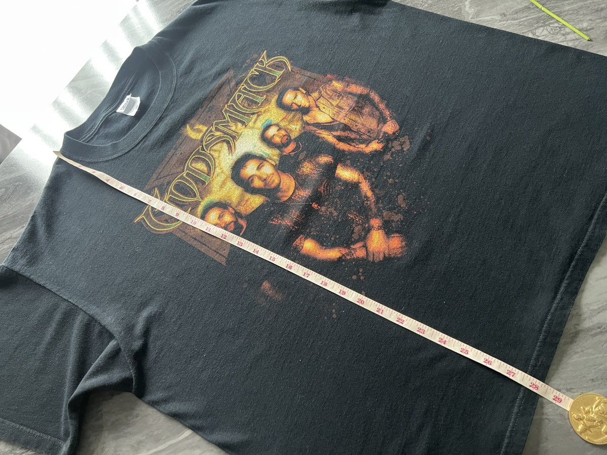 Band Tees × Vintage Godsmack : Smack This 4 IV Tour Back Middle Finger Size US XXL / EU 58 / 5 - 9 Thumbnail
