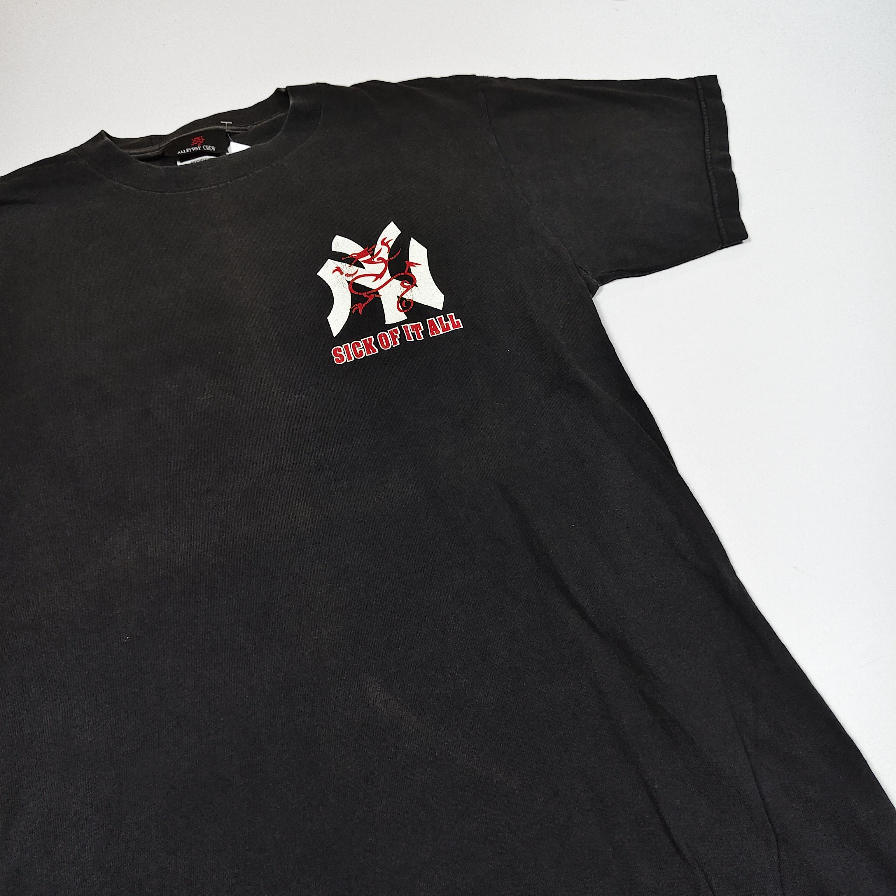Band Tees 90s Sick Of It All Hardcore We Stand Alone #E Size US M / EU 48-50 / 2 - 3 Thumbnail