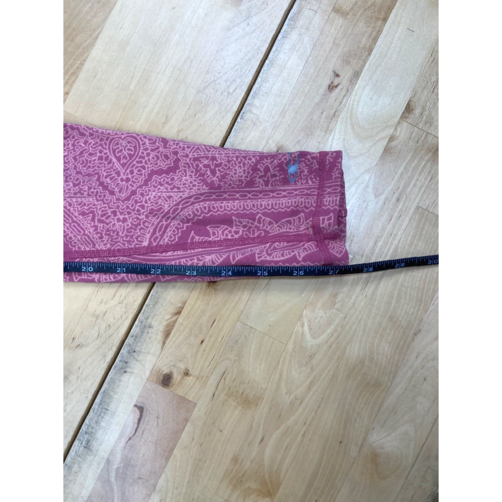 O'Neill O'Neill Leggings Womens Slim Red Paisley Activewear 27in Inseam Size 32" / US 10 / IT 46 - 6 Thumbnail