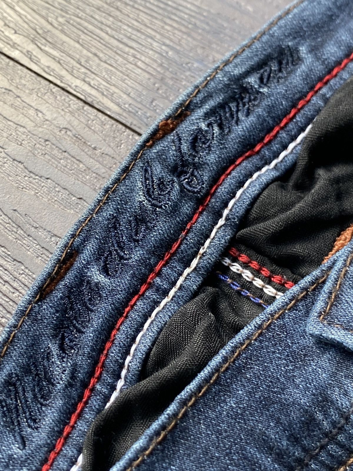 Japanese Brand NICOLE CLUB FOR MEN STUDDED INDIGO DENIM Size US 30 / EU 46 - 5 Thumbnail