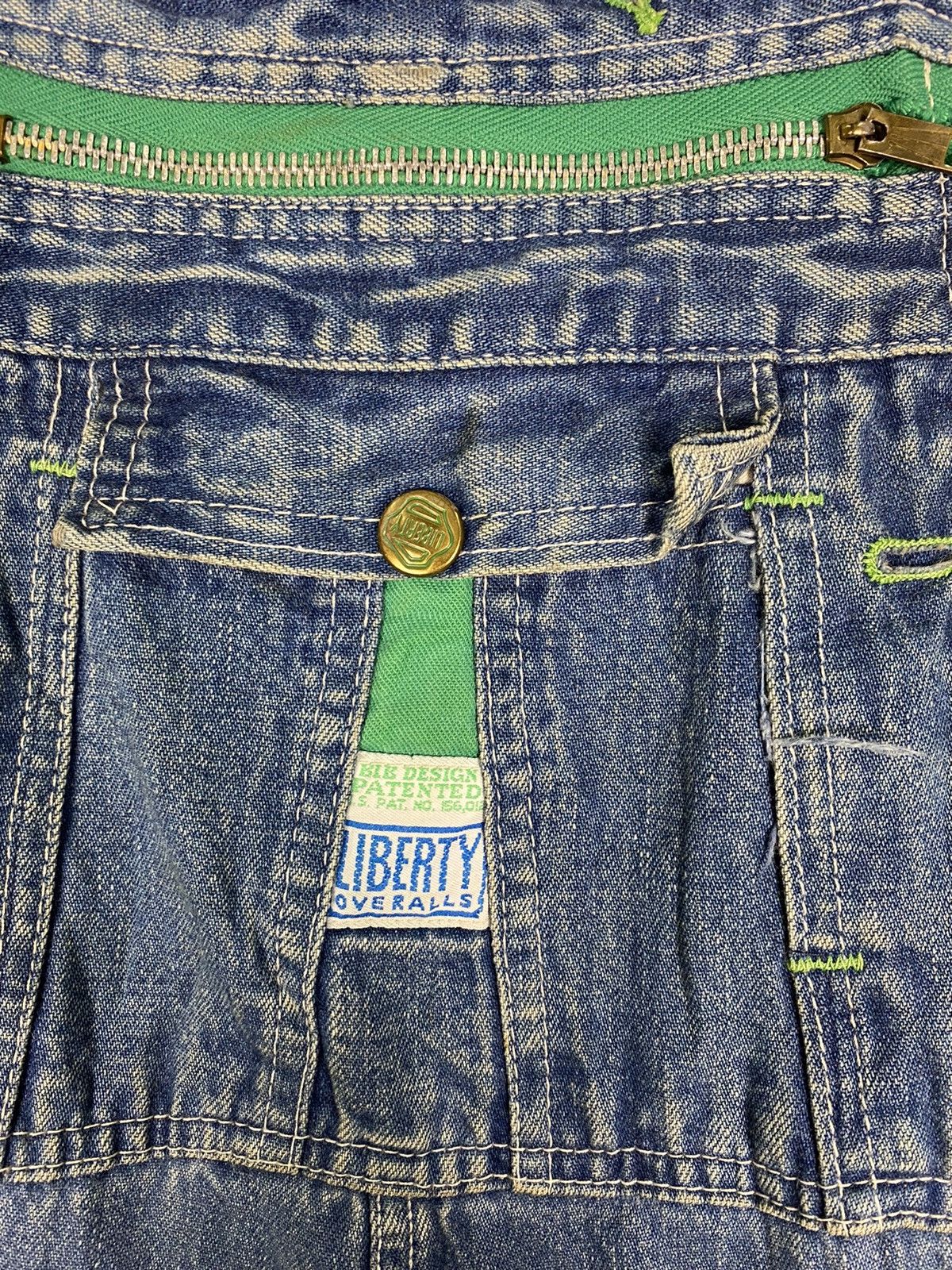 Japanese Brand Vintage Liberty Overall Denim Size US 28 / EU 44 - 5 Thumbnail