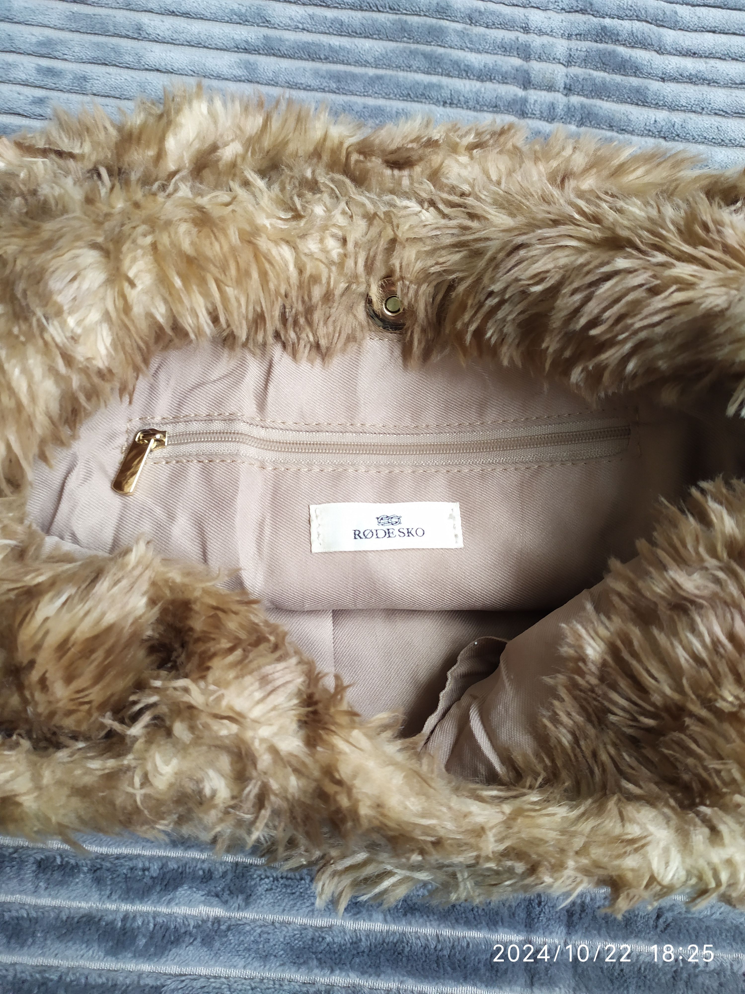 If Six Was Nine × Japanese Brand Rodeskol fur tote bag Size ONE SIZE - 5 Thumbnail
