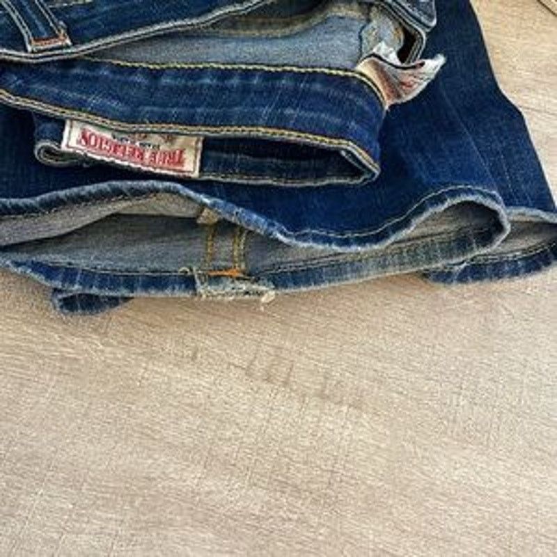 True Religion True Religion Joey Flare Boot Cut Jeans Size 29 Size 29" - 6 Thumbnail