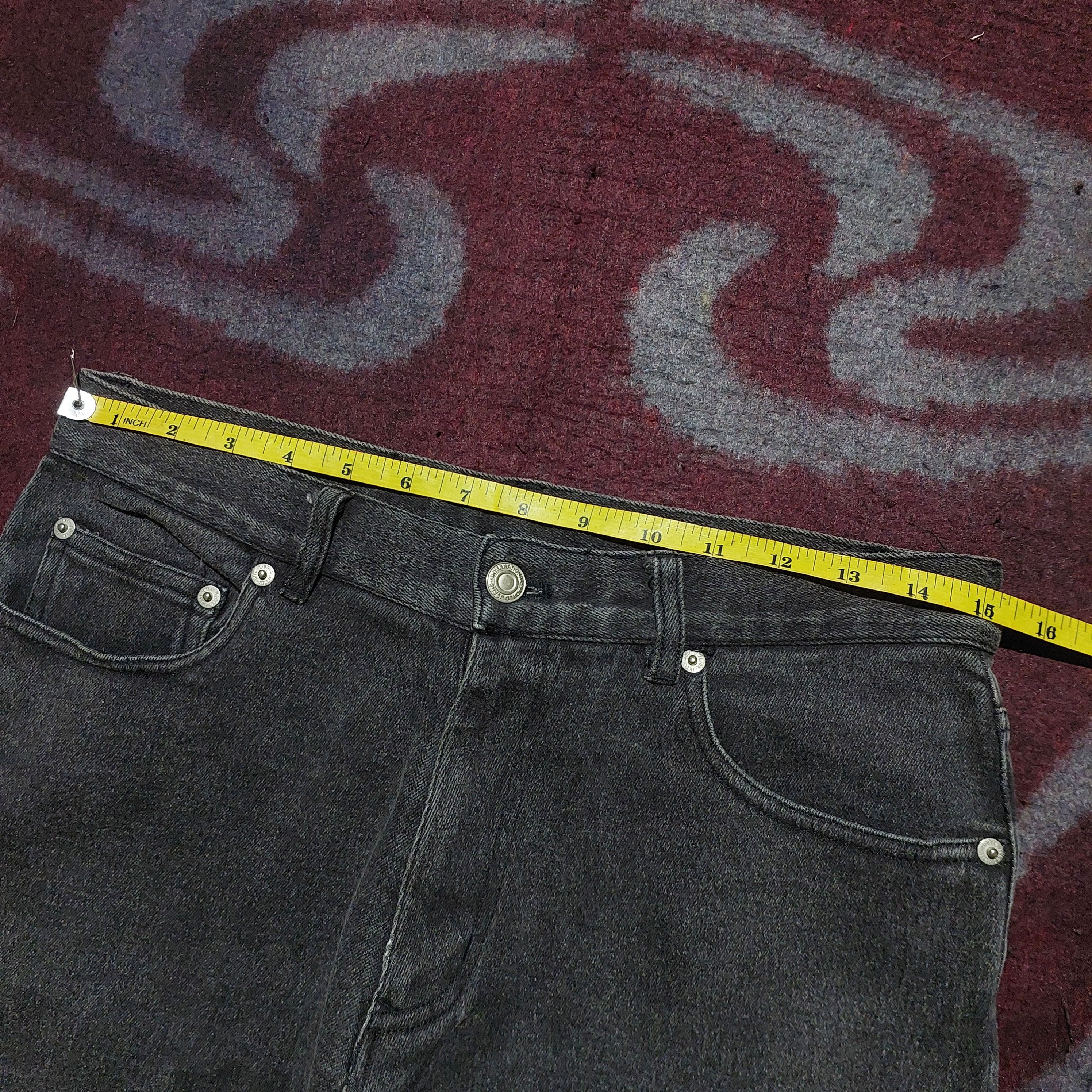 BERNINGS SHO Bernings Sho poem black wash stretch flare denim Size US 30 / EU 46 - 11 Thumbnail