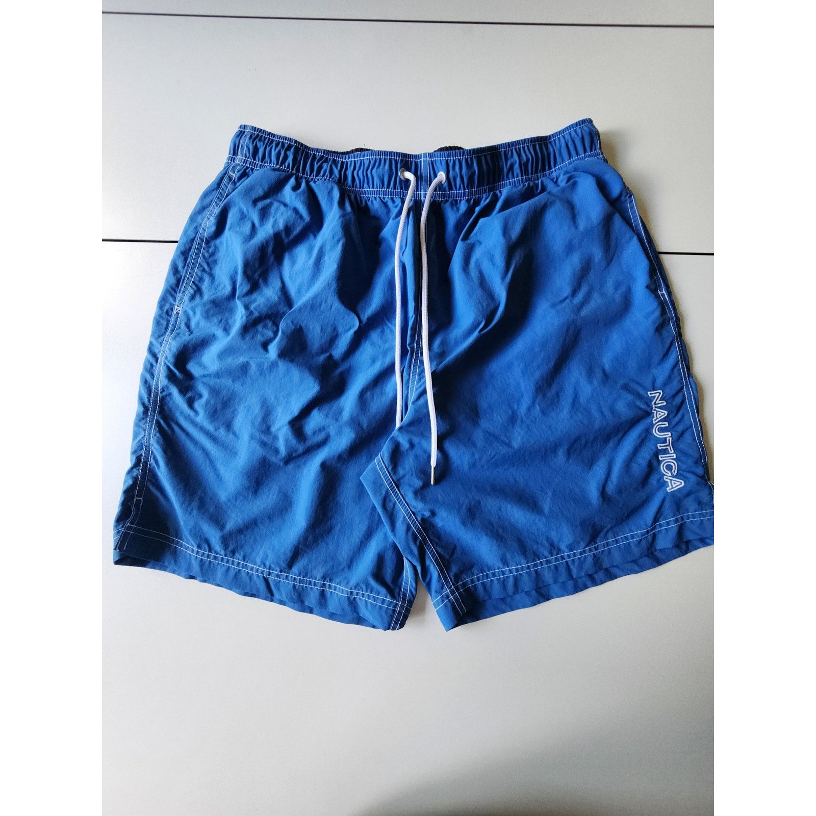 Nautica Nautica Traveler Swim Beach Trunks Blue Men's XL Size US 34 / EU 50 - 1 Thumbnail