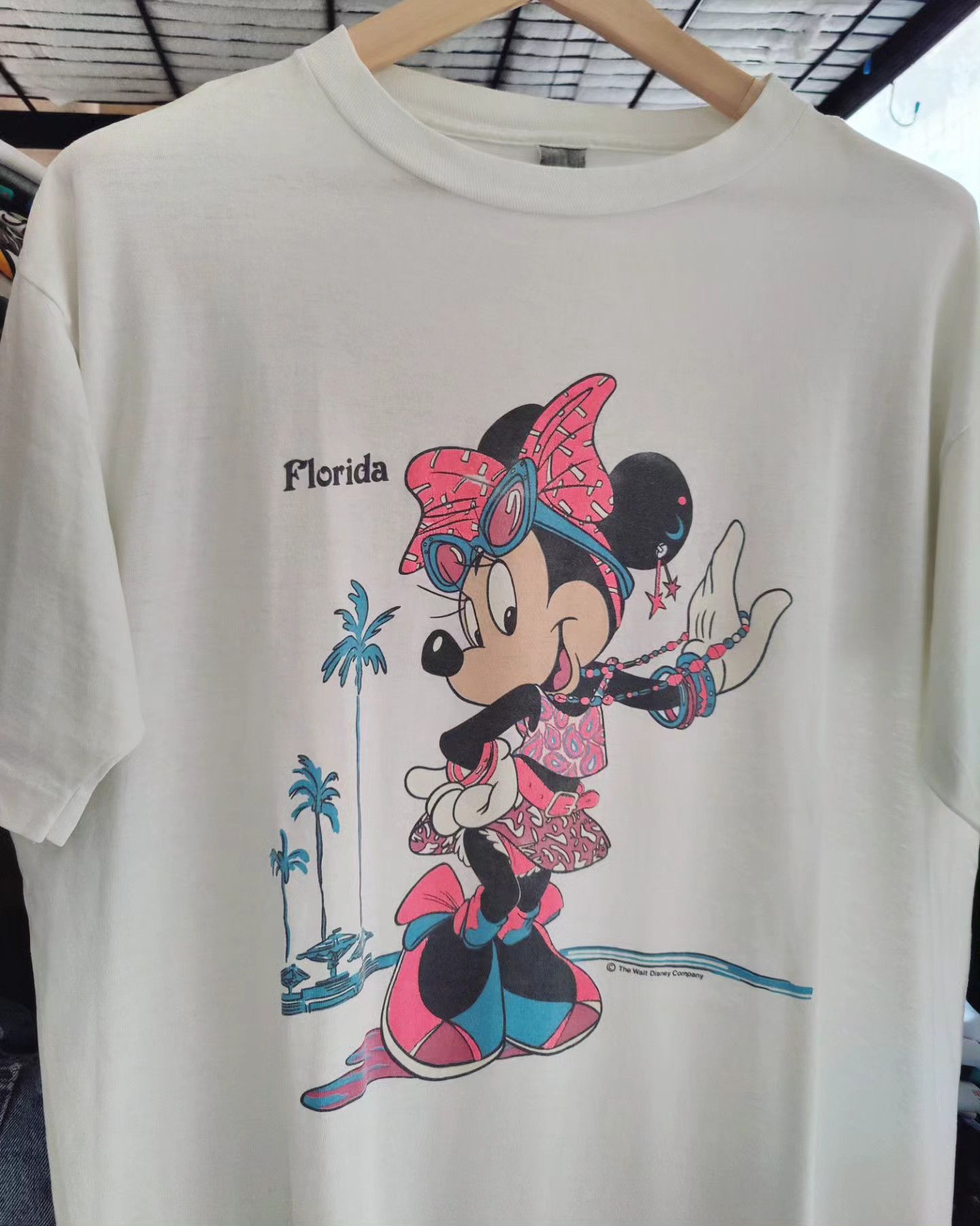 Disney vintage 80s - Minnie Mouse, Florida Size US XL / EU 56 / 4 - 4 Thumbnail
