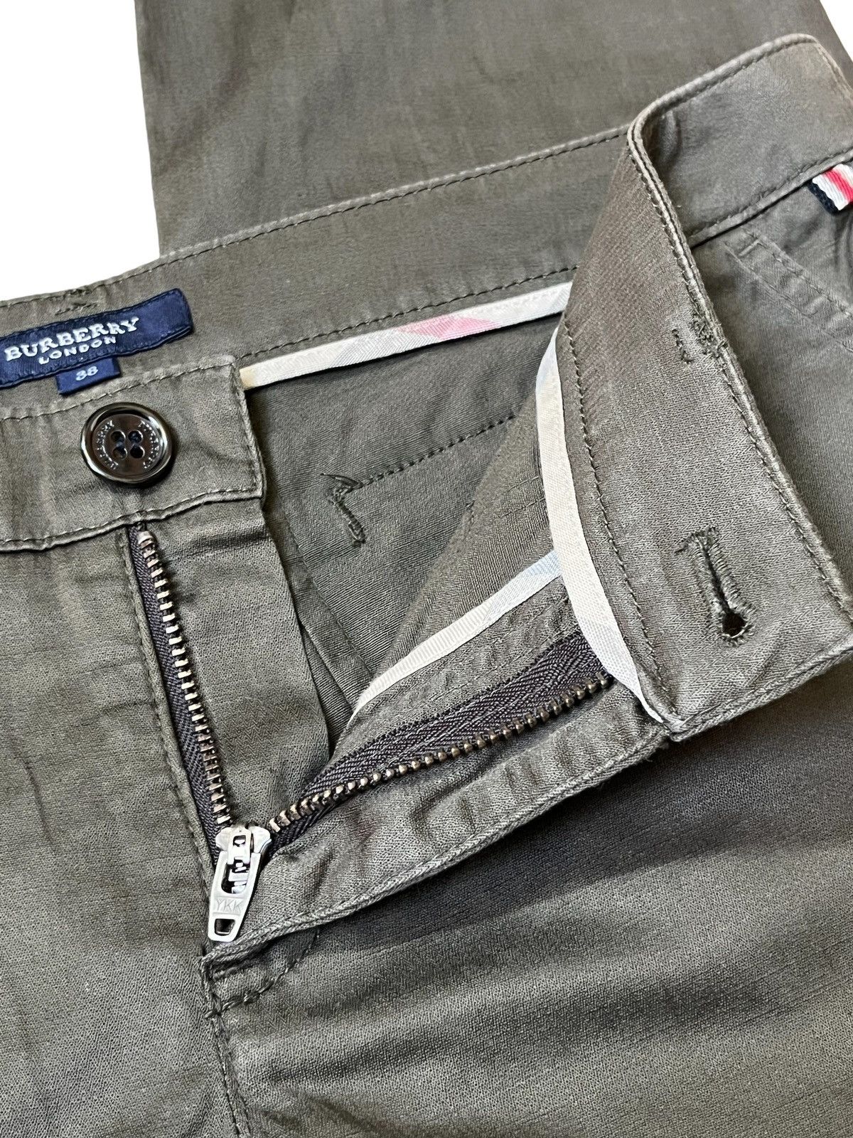 Burberry NICE🔥🔥BURBERRY LOW RISE ANKLE CROPPED PANT Size 31" - 9 Thumbnail
