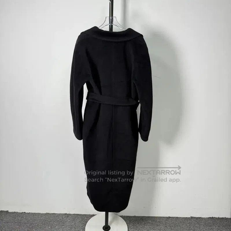 Max Mara MaxMara Black Wool Women's Coat . Size S / US 4 / IT 40 - 2 Thumbnail