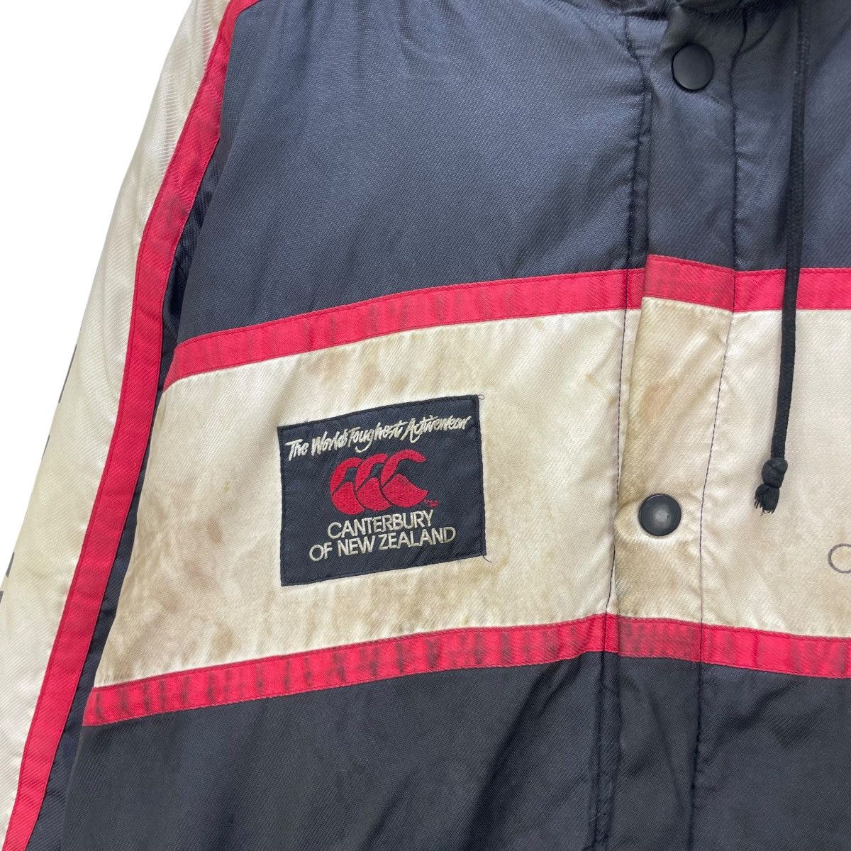 All Blacks × Canterbury of New Zealand × Vintage Vintage Canterburry Of New Zealand Parka Jacket Size US L / EU 52-54 / 3 - 4 Thumbnail