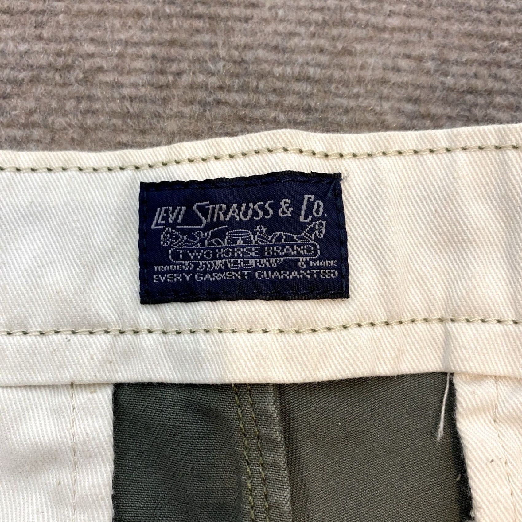 Levi's Levi's Jogger Pants Men's 30x29 Green Pockets Classic 90s Size US 30 / EU 46 - 7 Thumbnail