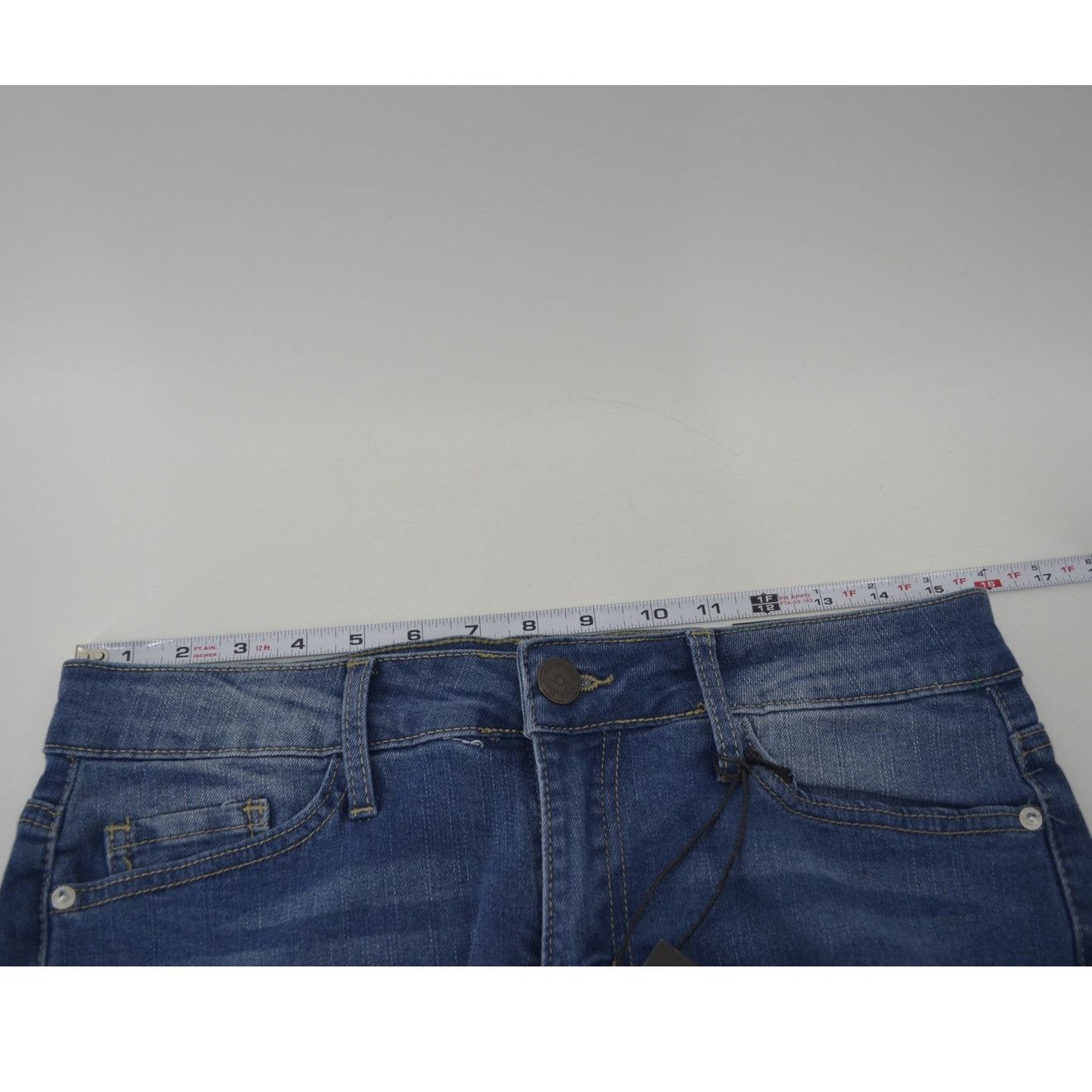Other CopperFlash Mid Rise Bermuda Blue Jean Shorts Curvy Size 6 Size 28" / US 6 / IT 42 - 7 Thumbnail