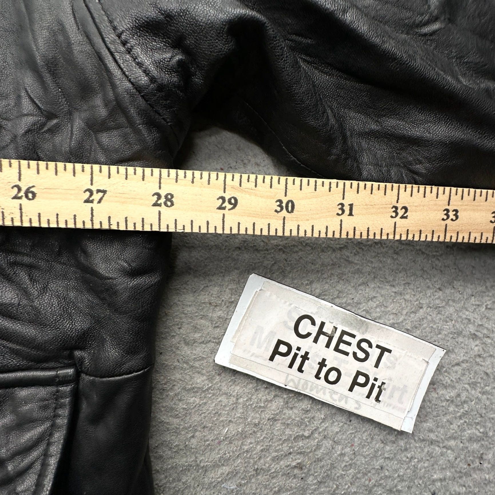 Vintage J Park Couture Quilt Lined Leather Jacket Coat Mens XL Black Pockets Size US XL / EU 56 / 4 - 6 Thumbnail