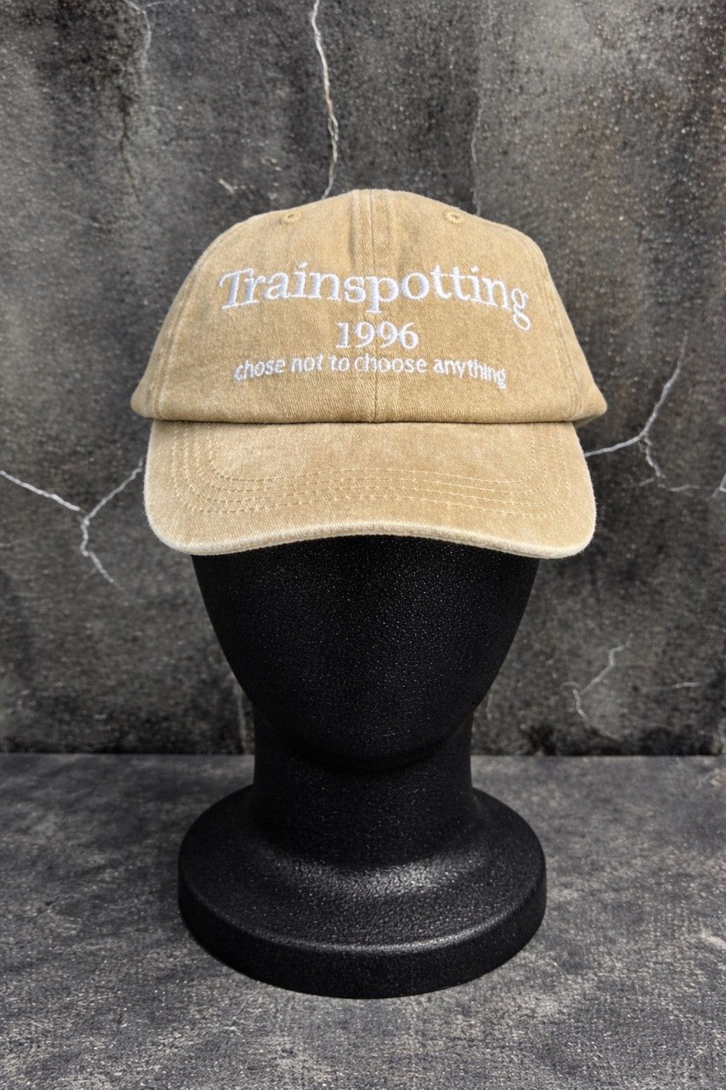 Band Tees Trainspotting 1996 Embroidered Dad Cap Size ONE SIZE - 1 Thumbnail