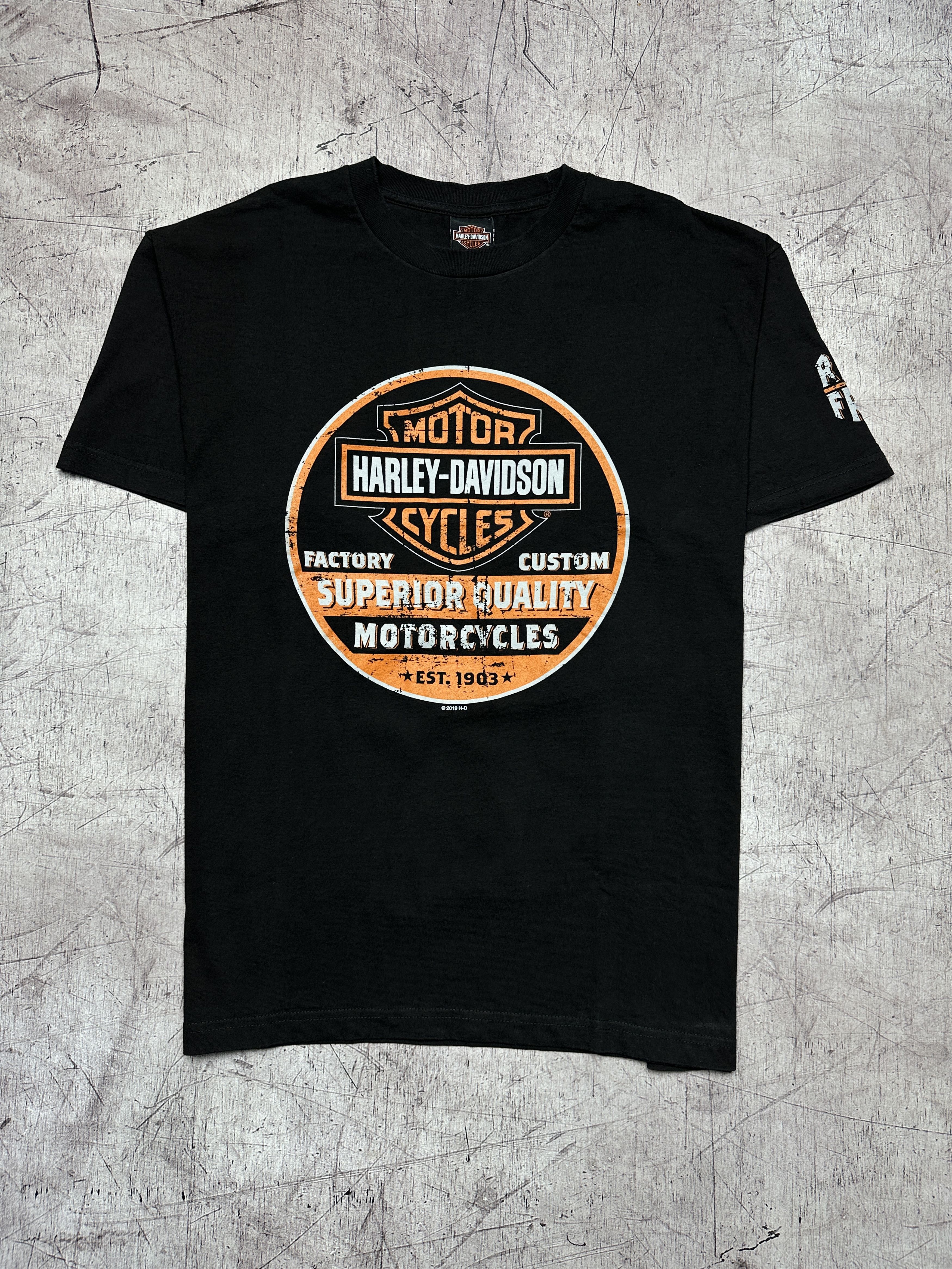Harley Davidson Harley Davidson Mens Crew Neck T-Shirt Size US XL / EU 56 / 4 - 1 Thumbnail
