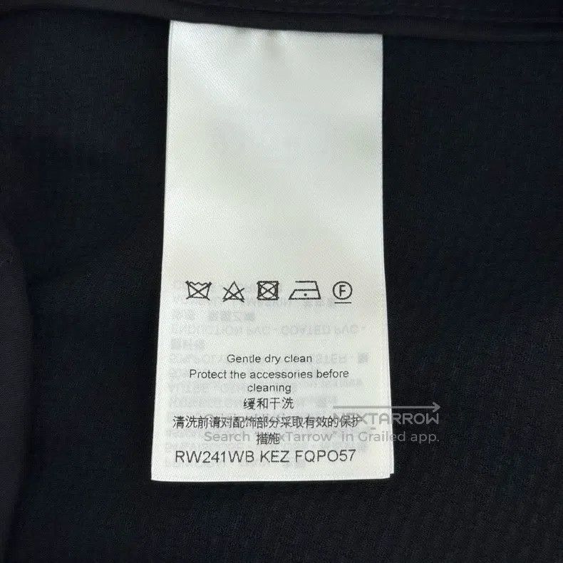 Louis Vuitton Louis Vuitton Black chiffon presbyopic leather label trous Size US 36 / EU 52 - 6 Thumbnail