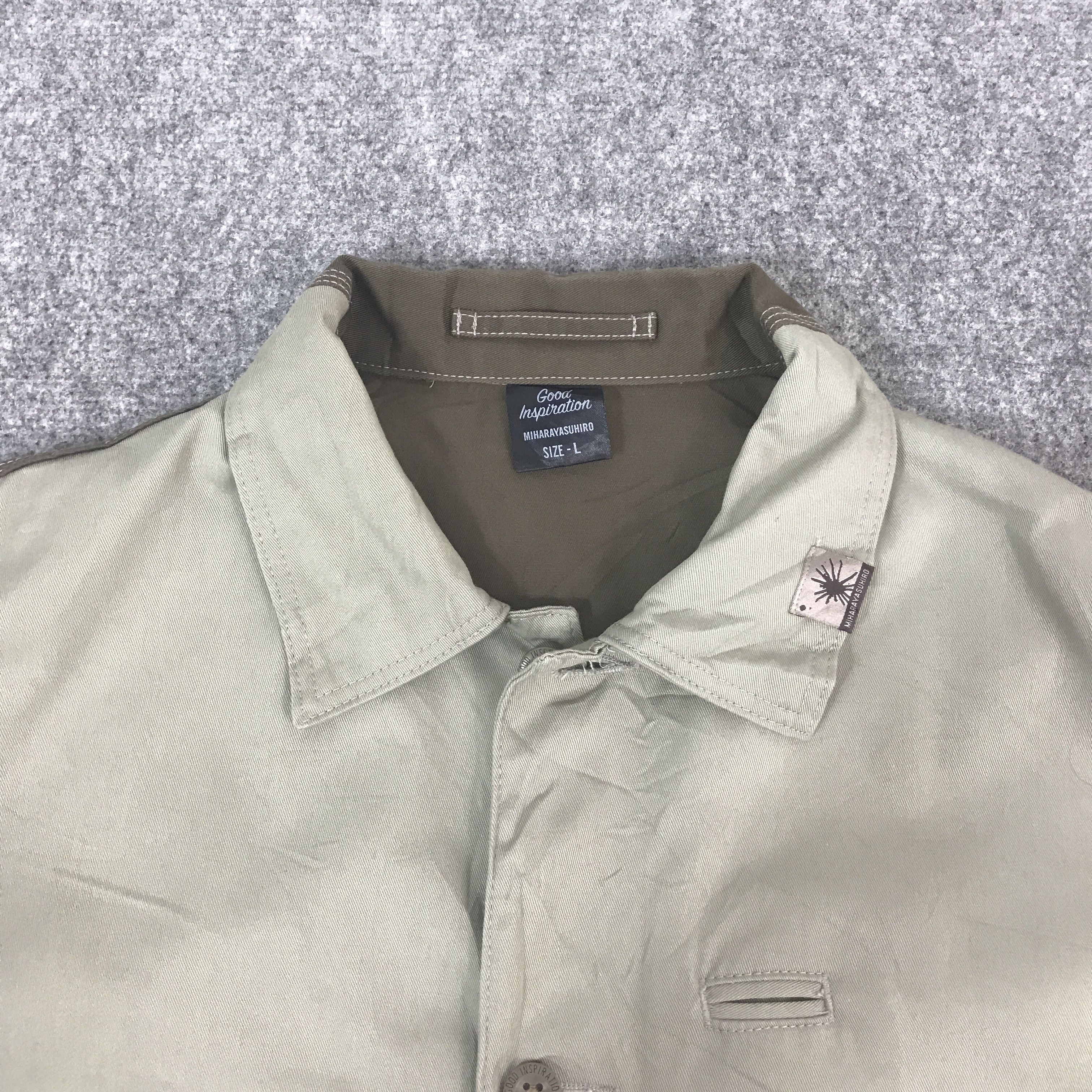 GU × Maison MIHARA YASUHIRO Maison Mihara Yasuhiro x Gu Workers button jacket Size US L / EU 52-54 / 3 - 8 Thumbnail