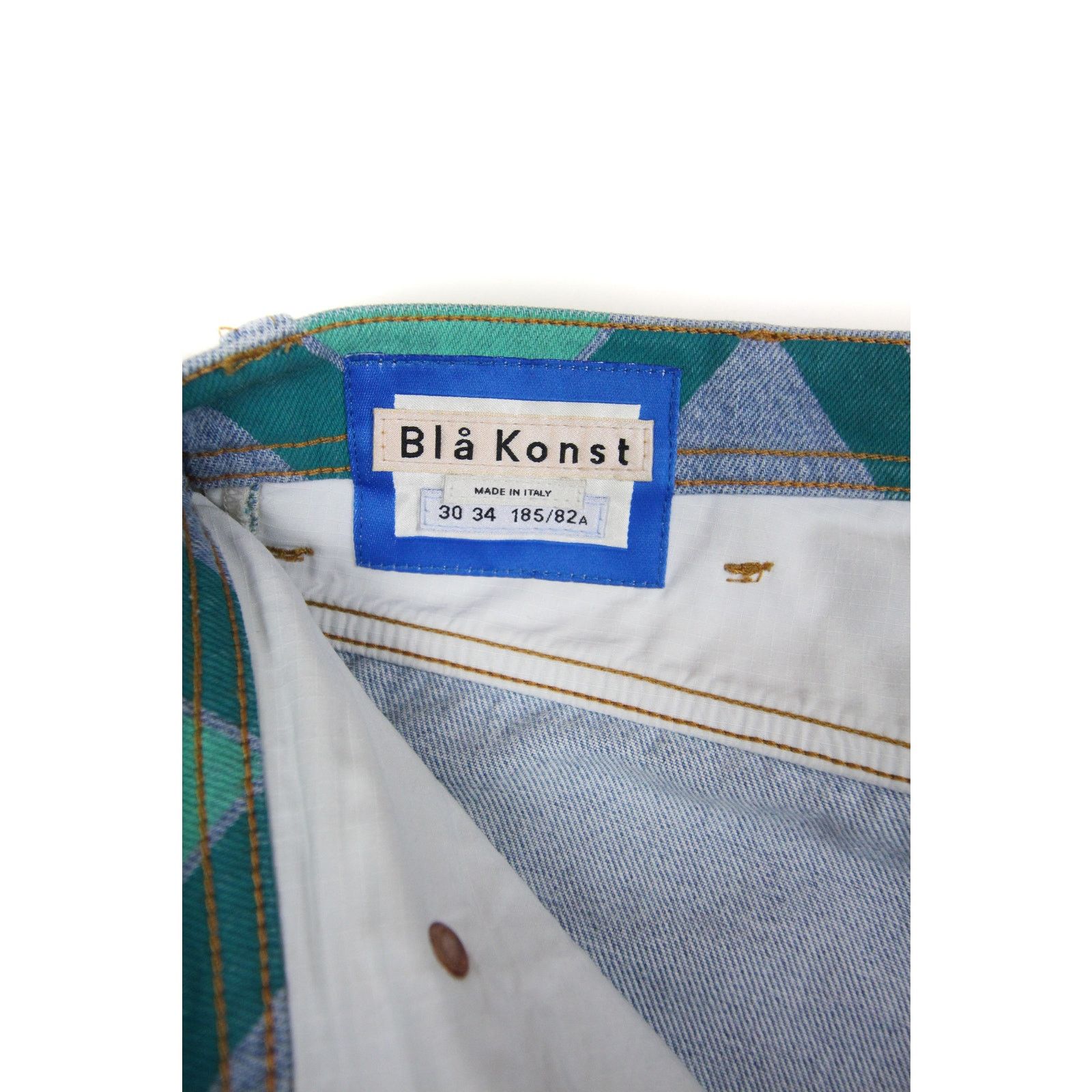 Acne Studios Acne Studio Bla Konst Rare Land all over print denim Size US 30 / EU 46 - 4 Thumbnail