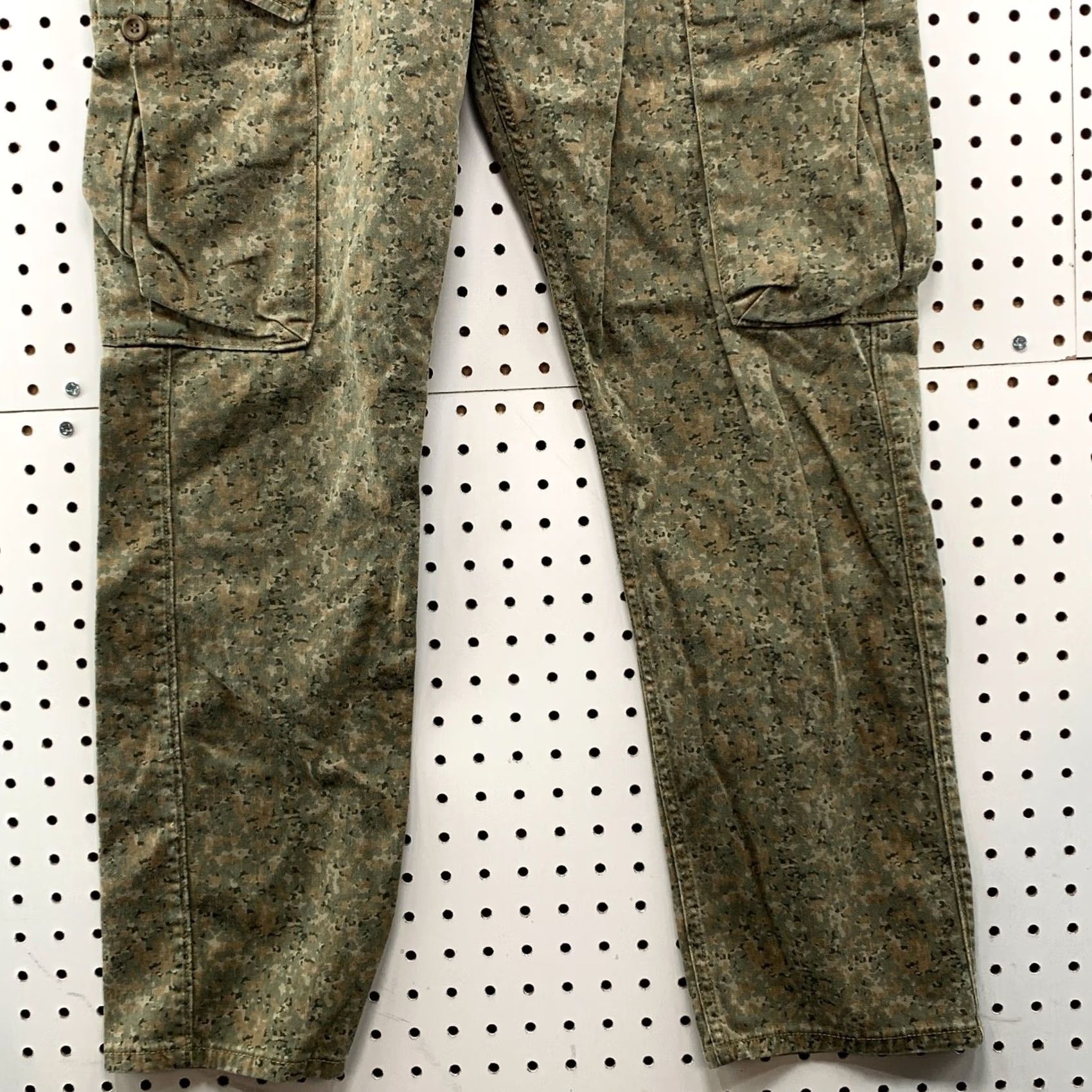 Levi's Levi's Military Cargo Pants Mens 34x28 Green Camouflage Army Casual Size US 34 / EU 50 - 6 Thumbnail