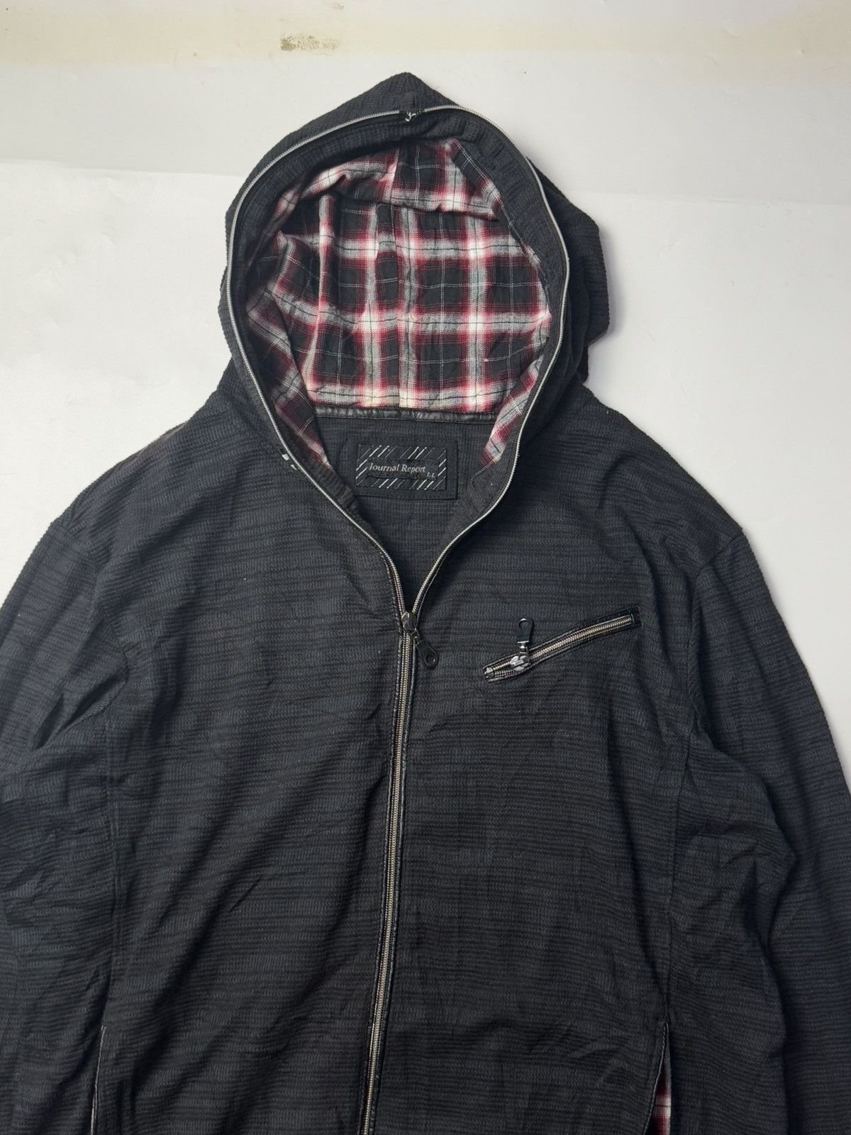 If Six Was Nine × Japanese Brand × Le Grande Bleu (L.G.B.) Journal Report Japanese Full Zipper Hoodie Archived Styled Size US M / EU 48-50 / 2 - 4 Thumbnail
