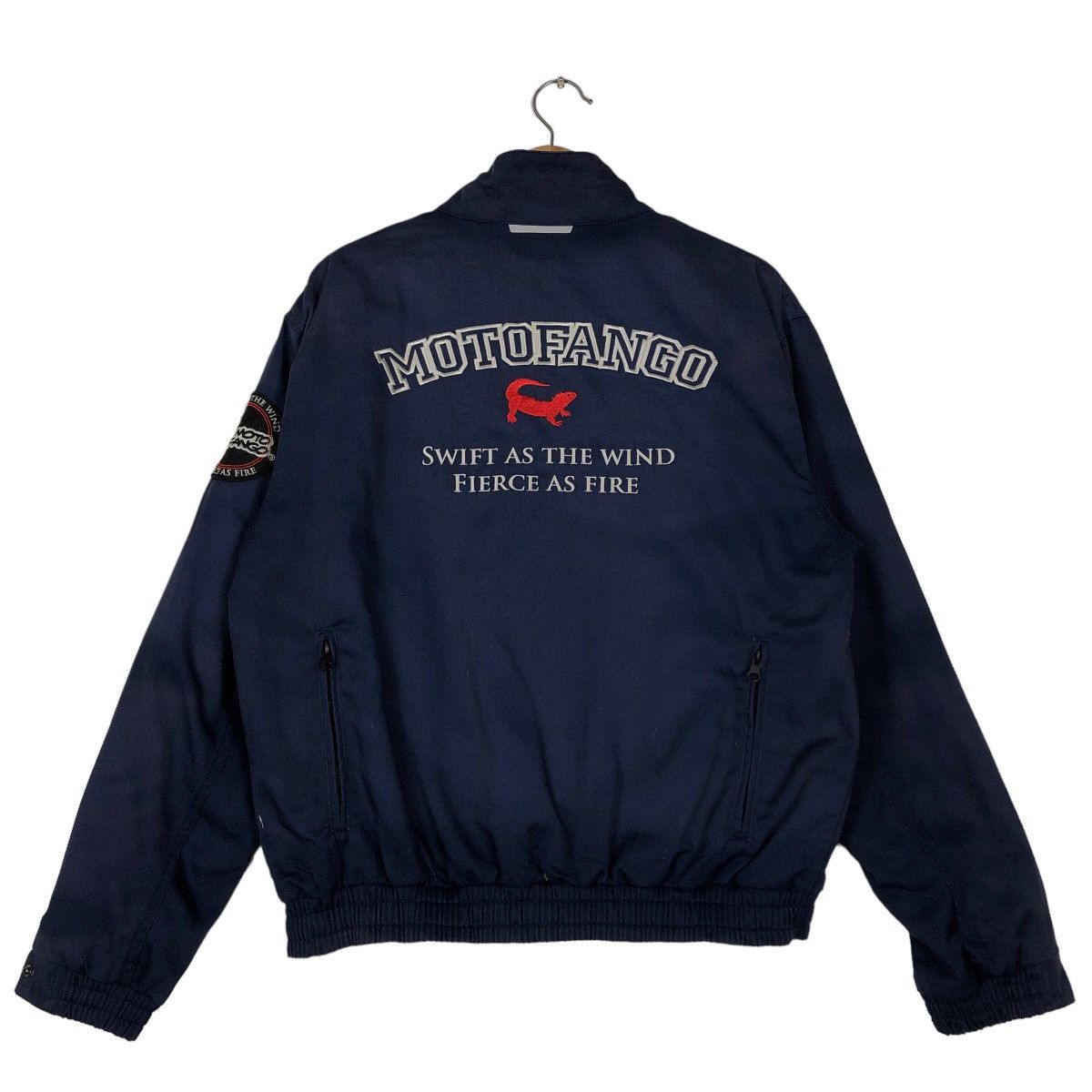 Hein Gericke 🔥90’s Vtg Bomber Jacket Racing Japan Motofango Big Logo Size US L / EU 52-54 / 3 - 1 Thumbnail