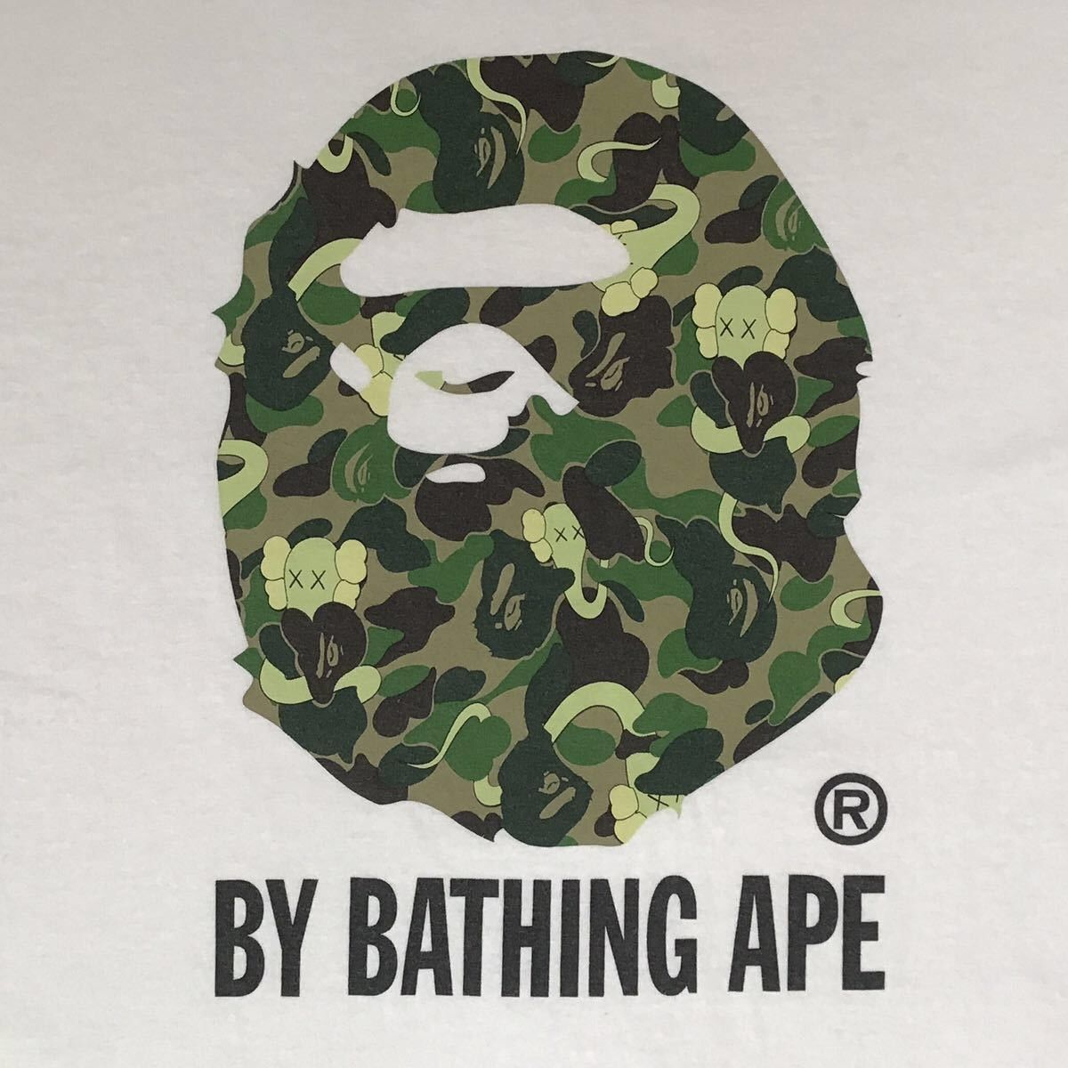 Bape × Kaws BAPE × KAWS bendy ABC camo green ape head T-shirt NIGO Size US M / EU 48-50 / 2 - 3 Thumbnail