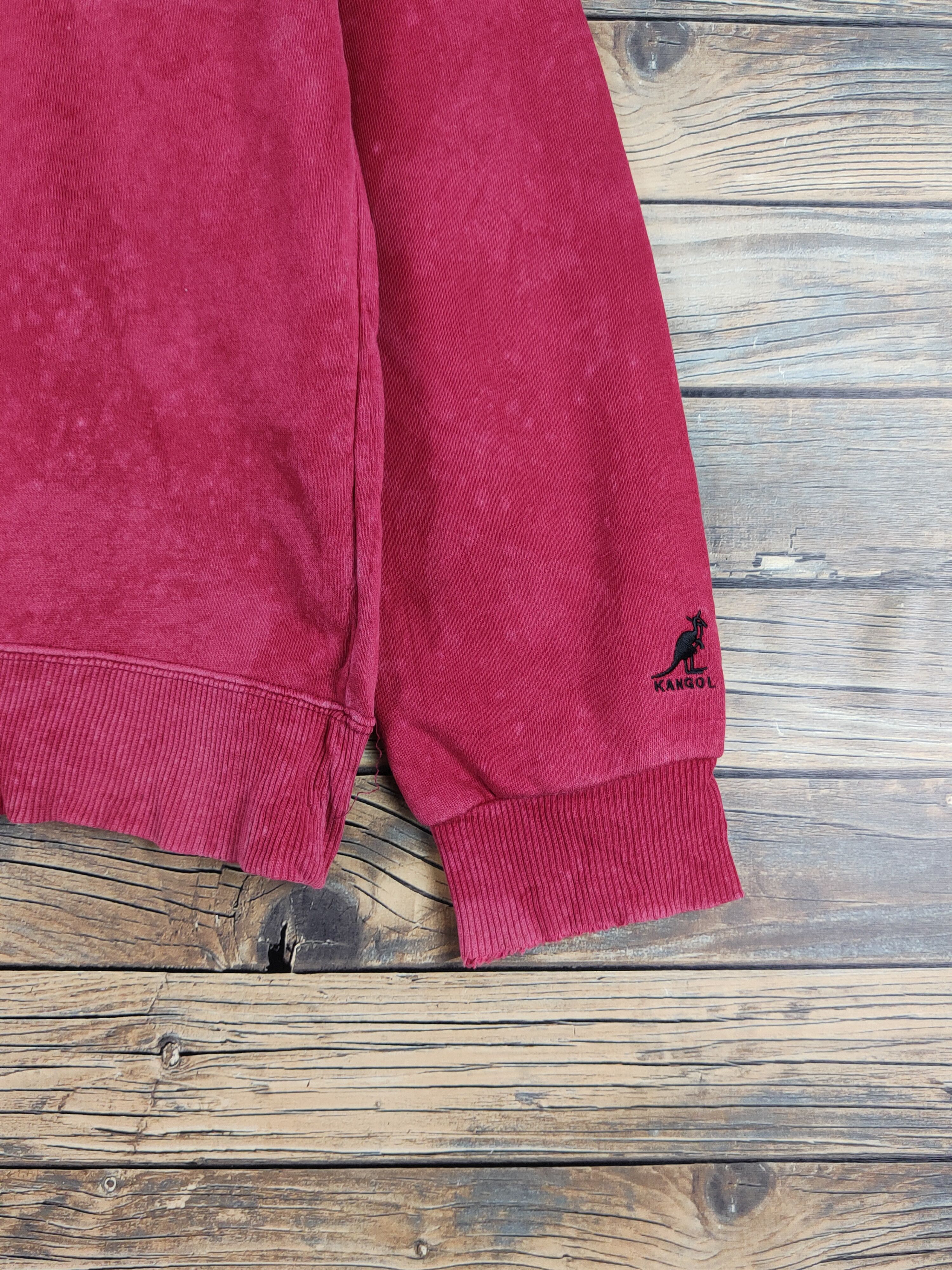 Japanese Brand × Kangol × Vintage Kangol Red Faded vintage Sweatshirts #W1931 Size US M / EU 48-50 / 2 - 8 Thumbnail