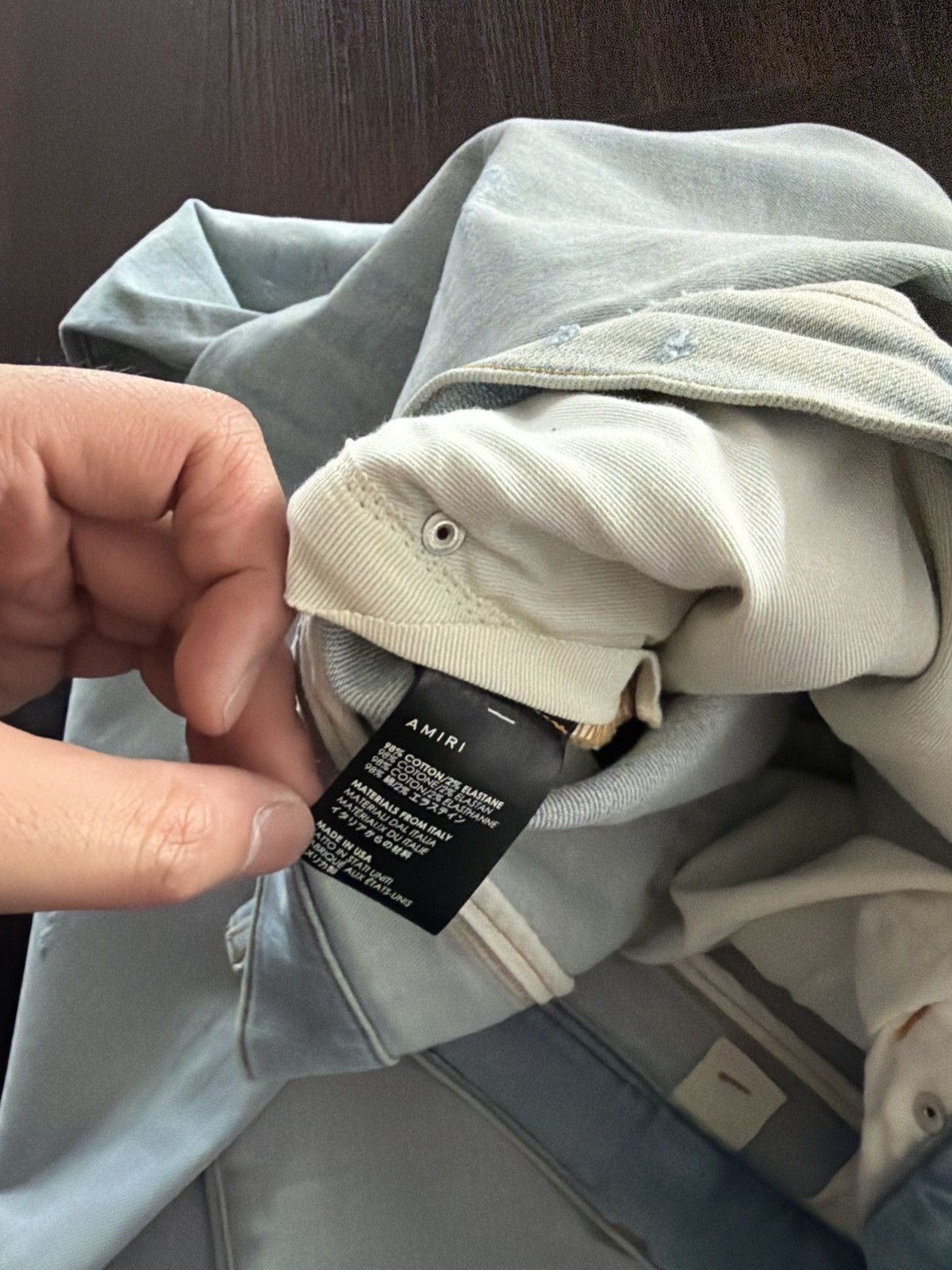 Amiri Amiri Zebra Patch MX1 Size US 34 / EU 50 - 6 Thumbnail