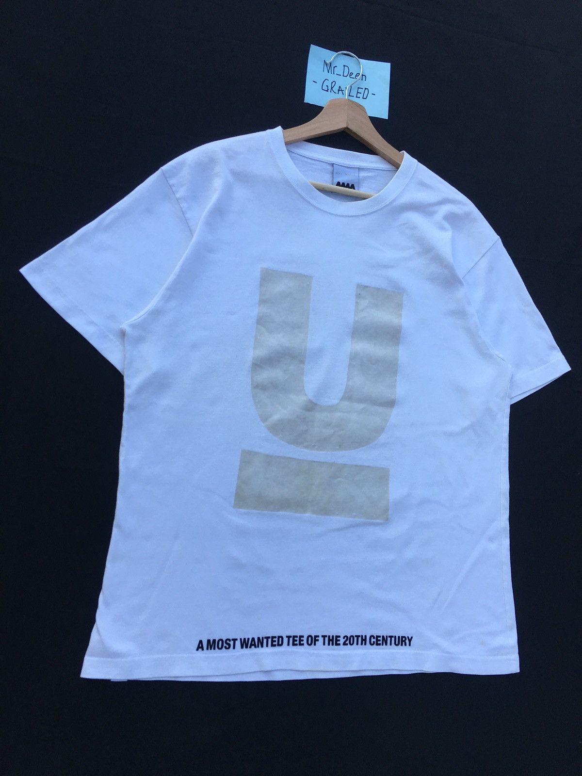 Undercover Rare Undercover U Logo A Most Wanted Tee of The 20th Century Size US L / EU 52-54 / 3 - 2 Thumbnail