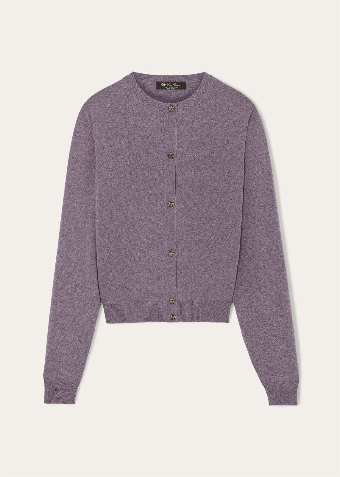 Loro Piana o1srvl11e0526 FAP2678 Classic Cardigan in Purple Size XS / US 0-2 / IT 36-38 - 1 Thumbnail