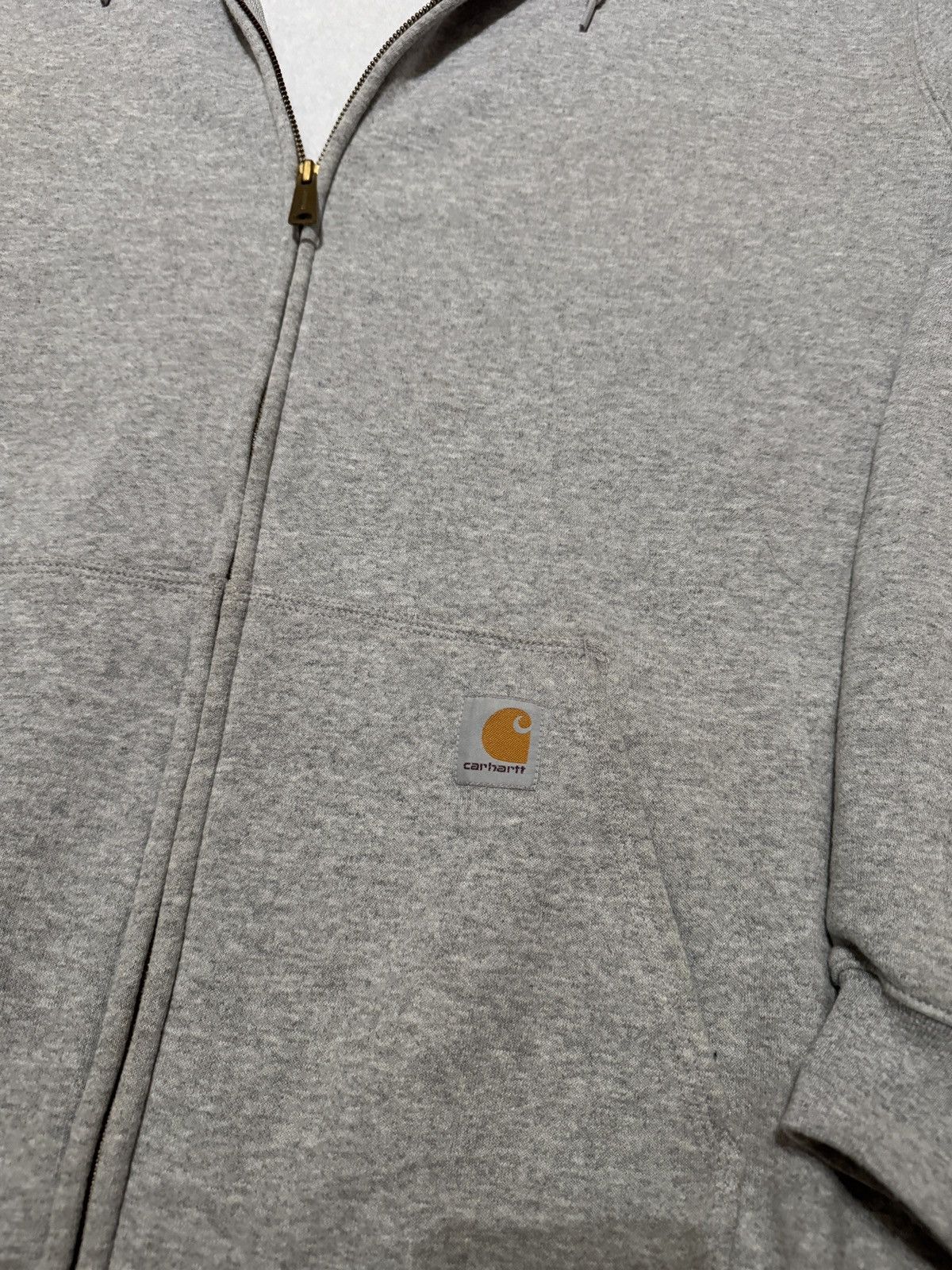 Carhartt Y2K Carhartt Workwear Full Zip 2XL Gray Hoodie Sweatshirt Size US XXL / EU 58 / 5 - 4 Thumbnail