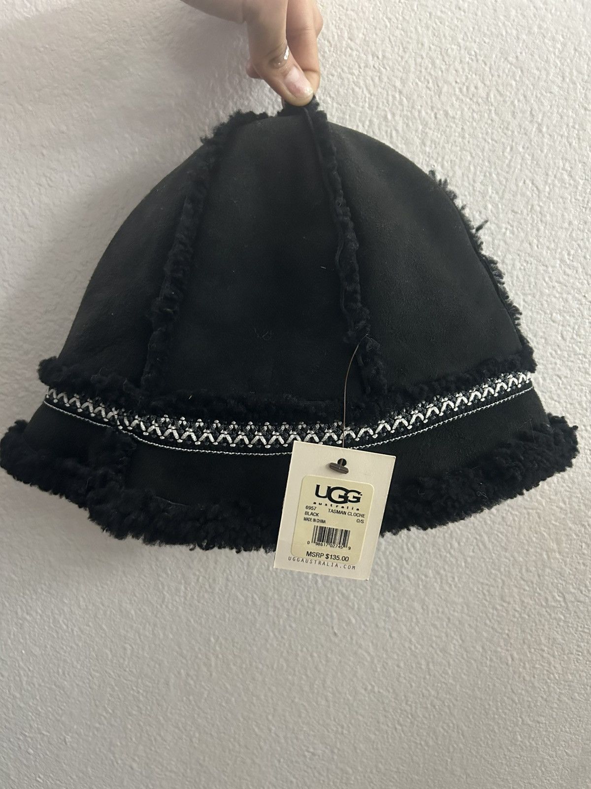Ugg Black UGG Tasman Cloche Hat Size ONE SIZE - 1 Thumbnail