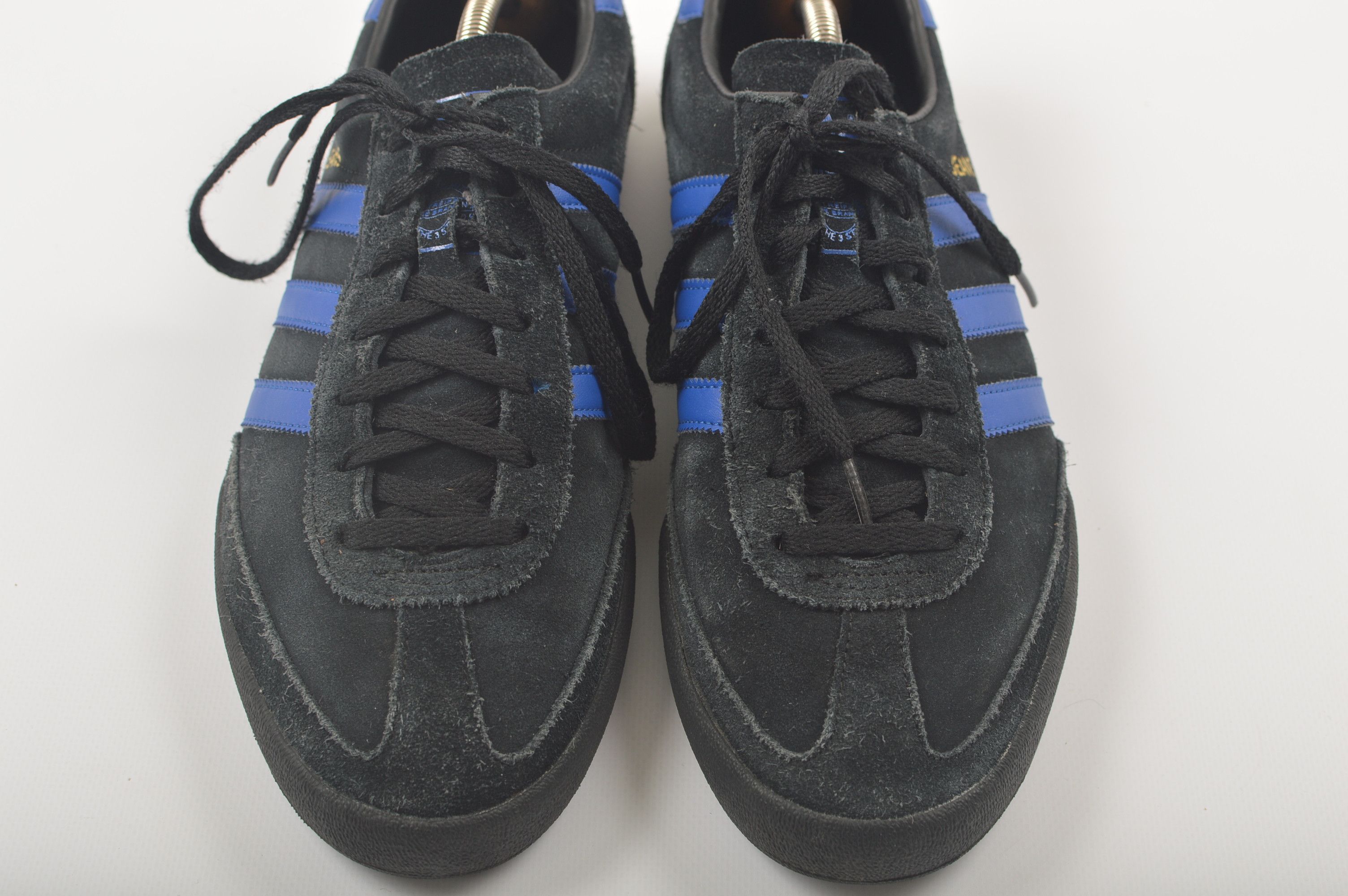 Adidas Adidas Jeans Black/Blue Suede Sneakers Trainers Size US 10.5 / EU 43-44 - 2 Thumbnail