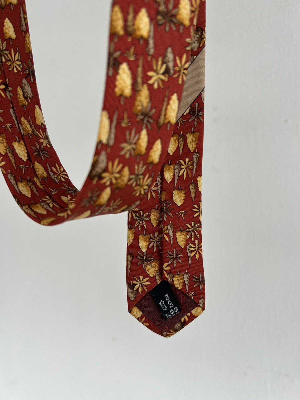 Salvatore Ferragamo Salvatore Ferragamo Vintage Tie Size ONE SIZE - 4 Thumbnail