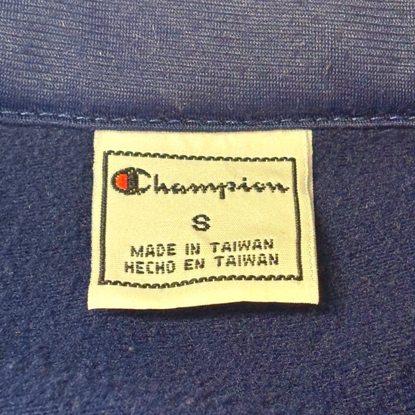 Champion VINTAGE Champion Track Jacket Small Blue Unisex Adults S Men/Women? Size US S / EU 44-46 / 1 - 3 Thumbnail