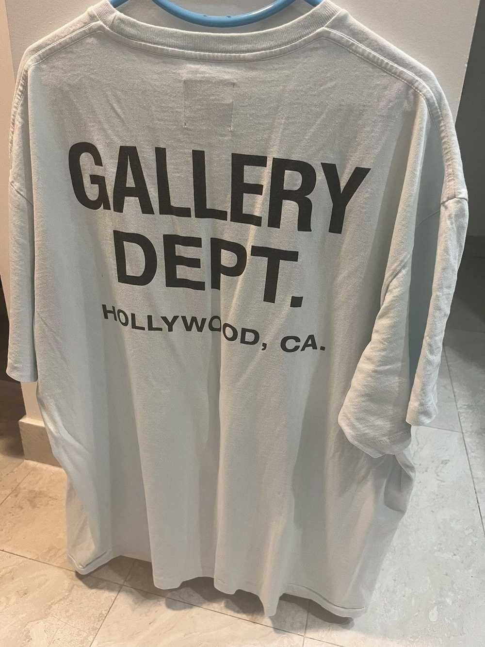 Gallery Dept. o1mle0226 Souvenir T-Shirt in Baby Blue Size US XL / EU 56 / 4 - 2 Thumbnail