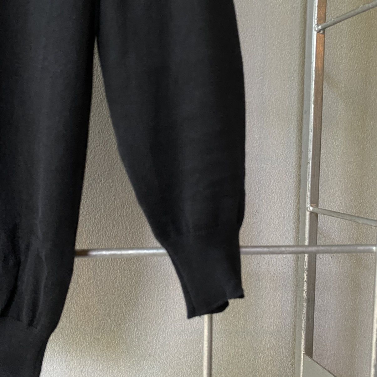 Viktor & Rolf VIKTOR& ROLF Black Semi-Sheer Knit Shirt Size XS / US 0-2 / IT 36-38 - 17 Thumbnail