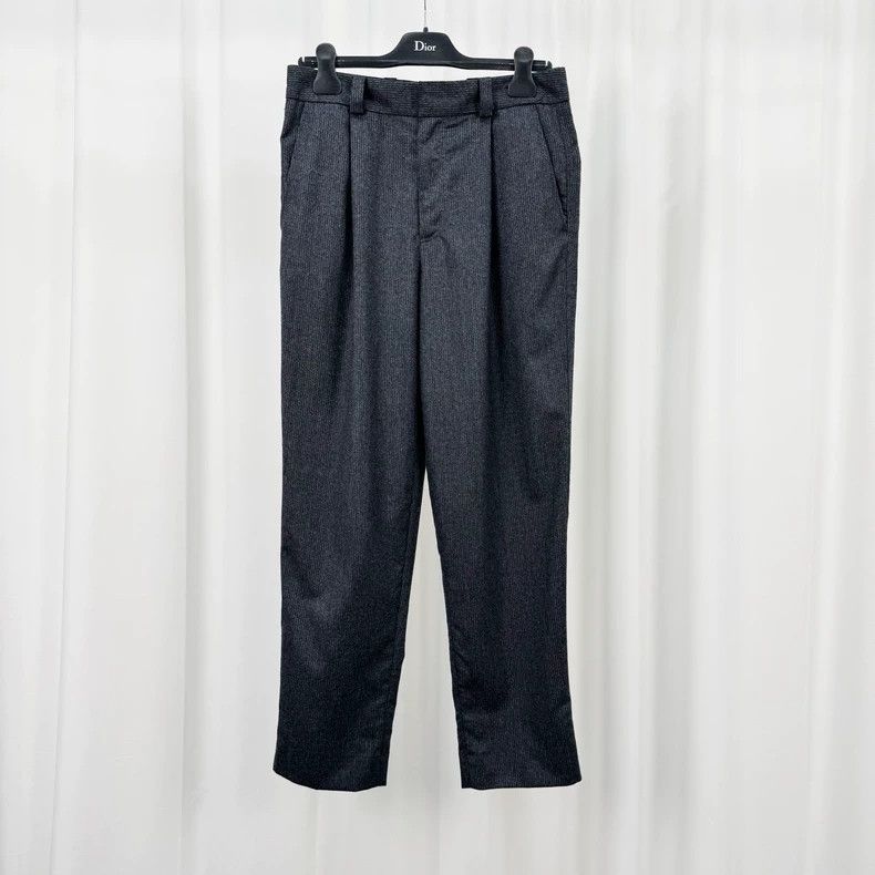 Acne Studios Acne Studios Striped Wool Casual Trousers-yf Size US 44 / EU 60 - 1 Thumbnail