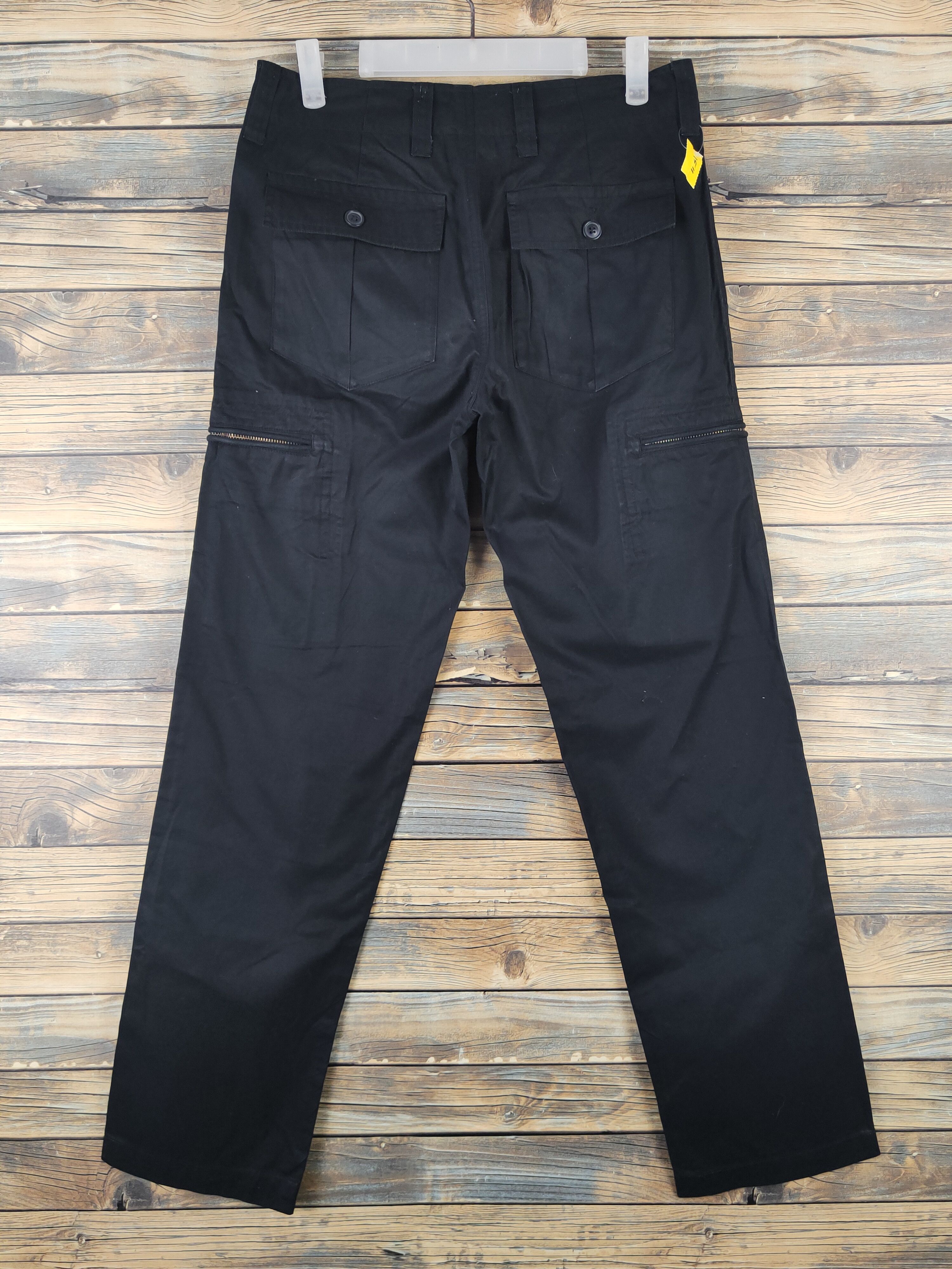 Japanese Brand DL Playmore Black Multipocket Tactical Cargo Pants #1511 Size US 31 - 7 Thumbnail