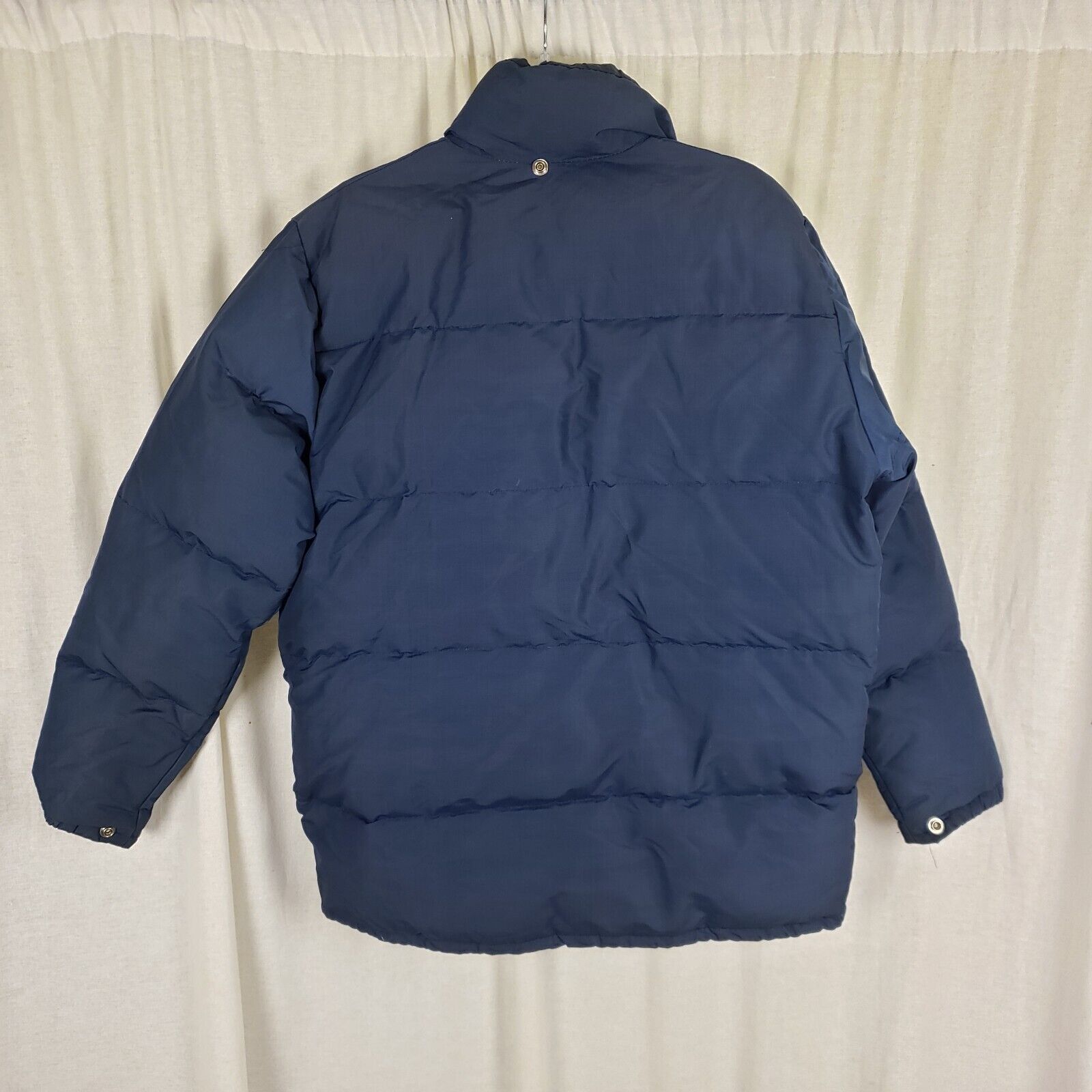 Vintage Vtg Woods Goose Co. Down Puffer Jacket Parka L Cargo Navy Size US L / EU 52-54 / 3 - 5 Thumbnail