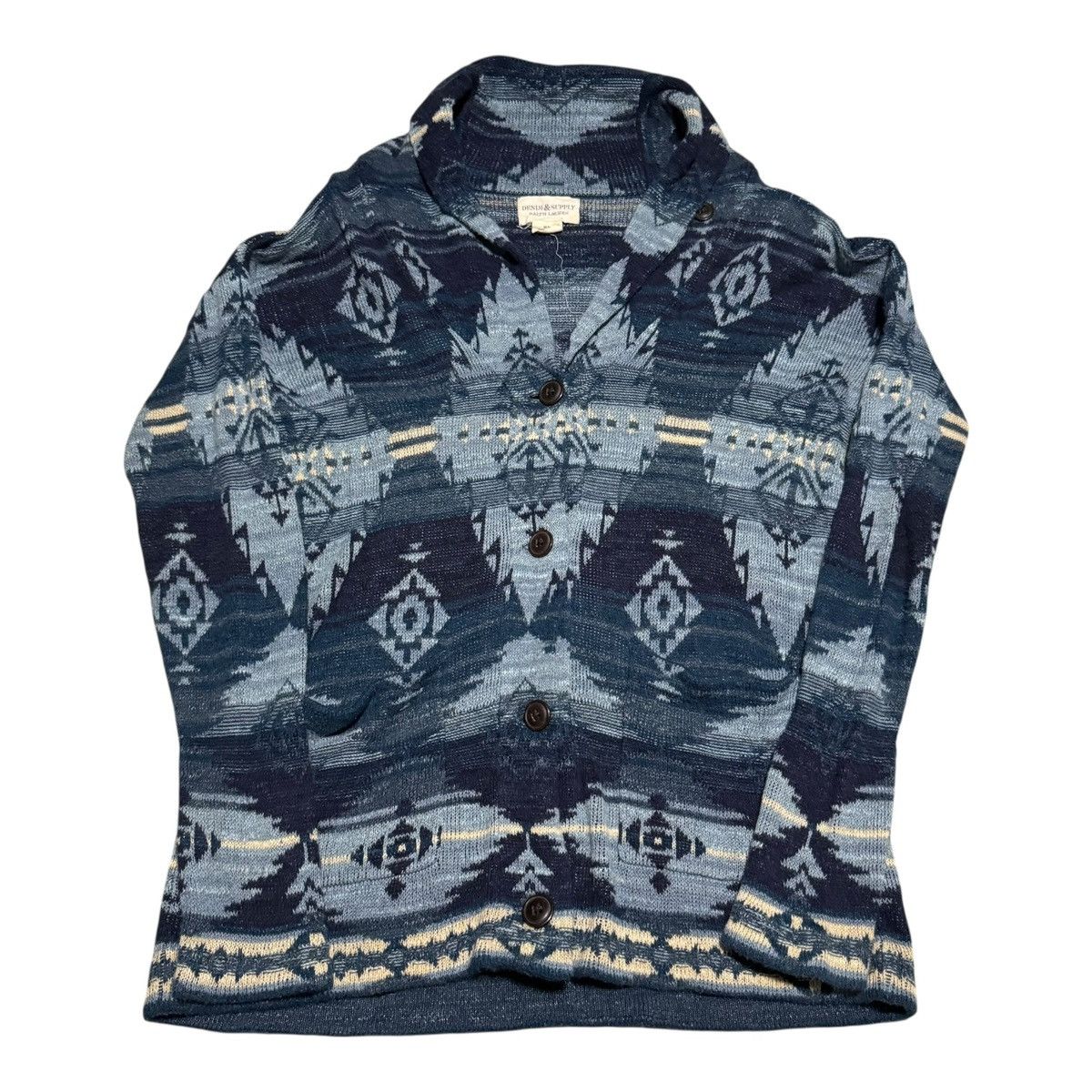 Denim Supply Ralph Lauren Aztec Cardigan Sweater Women's M