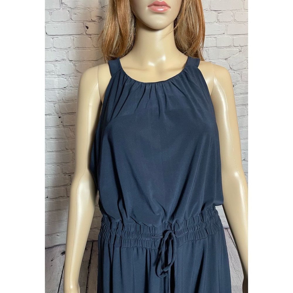 Tommy Hilfiger NWT New $129 Tommy Hilfiger Halter Neck Jersey Smocked Wais Size XL / US 12-14 / IT 48-50 - 9 Thumbnail